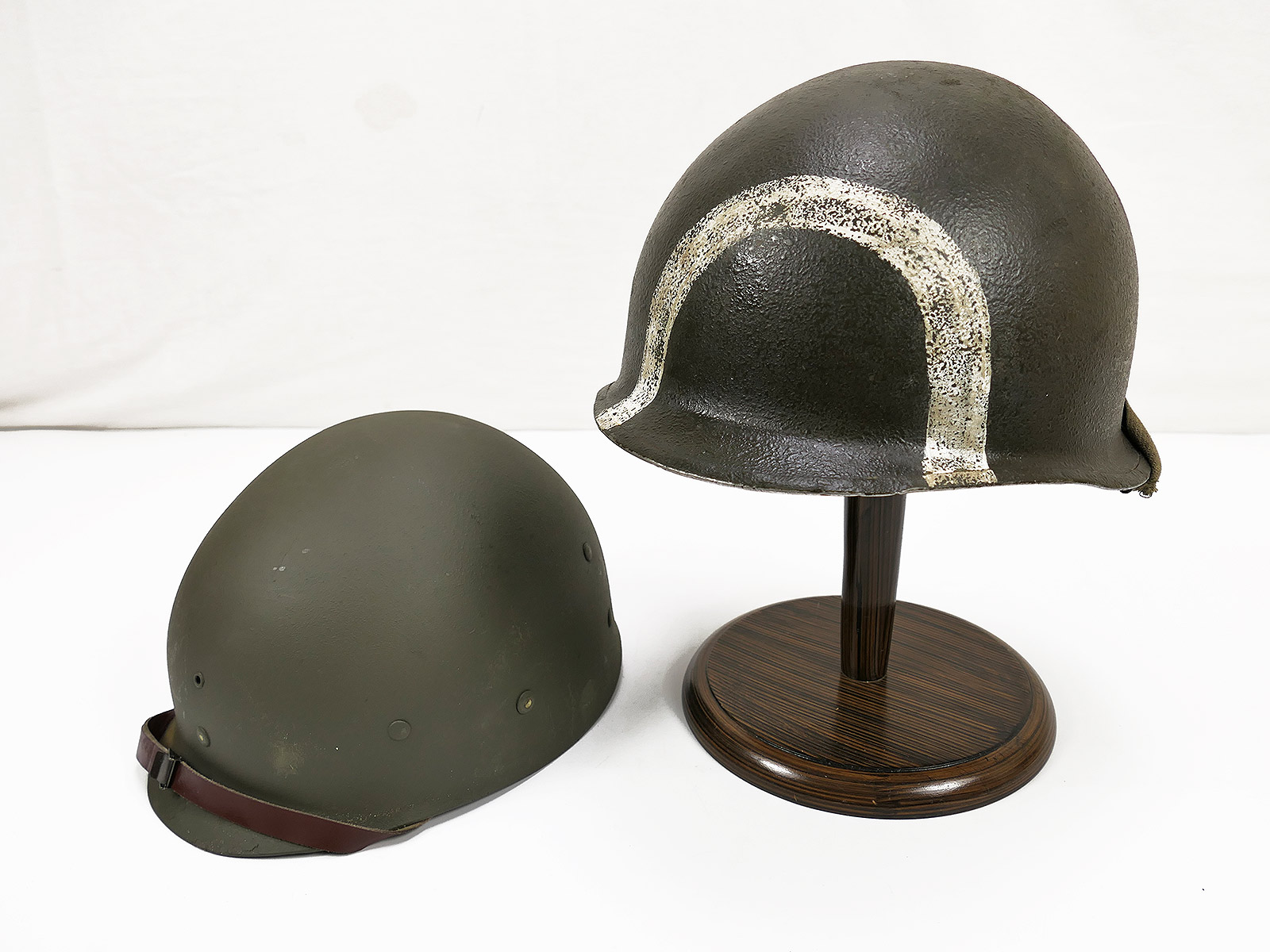 #A/ US ARMY Type WW2 M1 Engineer Special Unit Steel helmet Steel helmet + Liner 