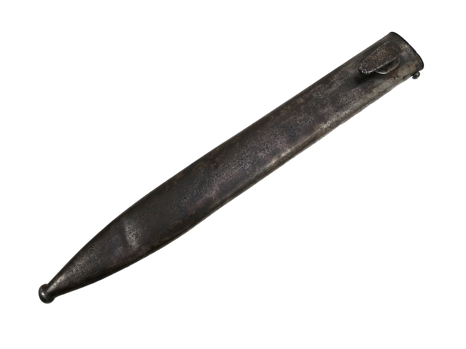 Wehrmacht M84/98 K98 bayonet / S/155 sidearm with belt loop – BATTLE WORN