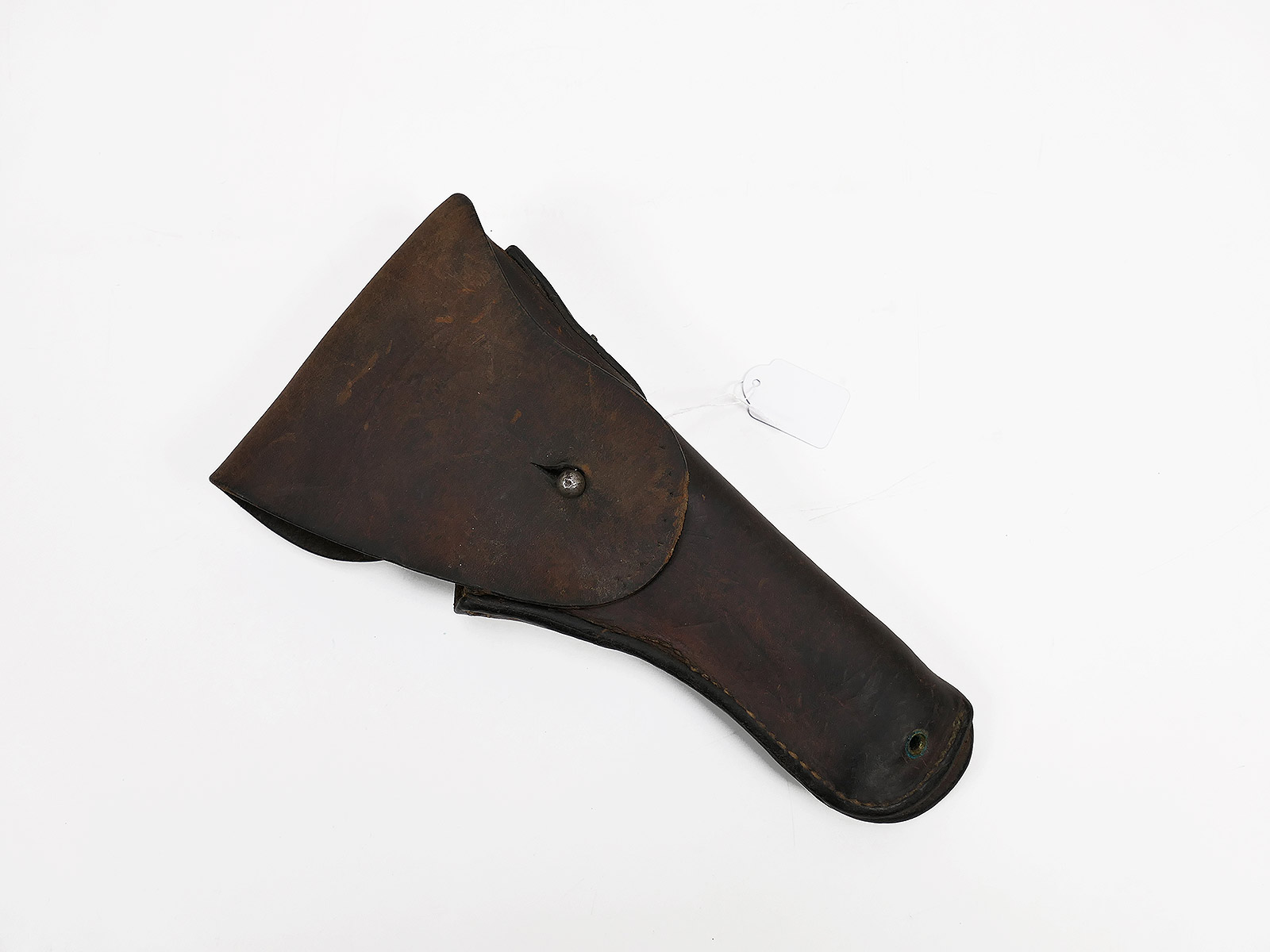 Original US ARMY WW2 Colt 1911 Pistol Holster 1943 Holster Leather Holster Brown / Collection BATTLE WORN