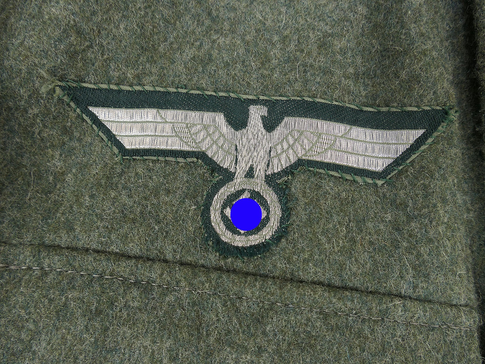 Wehrmacht M36 field tunic, non-commissioned officer, engineers’ uniform, in service condition, top-quality museum-grade reproduction, Janke COLLECTION
