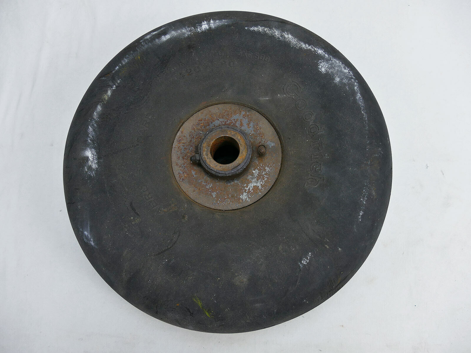 US Air Force Tail Wheel Goodrich Aero Standard Aircraft Bomber Wheel Tire