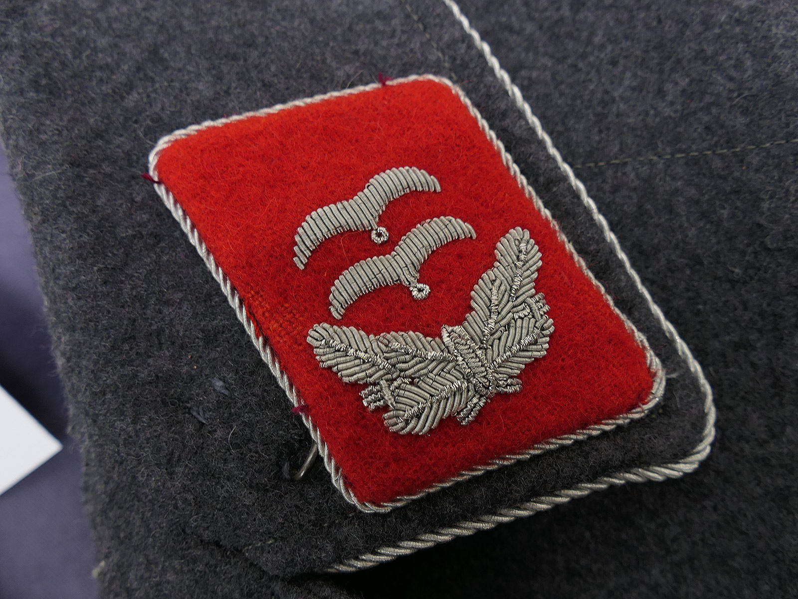 Antique WW2 Luftwaffe pilot’s jacket, First Lieutenant, anti-aircraft artillery uniform – COLLECTION, BATTLE-WORN