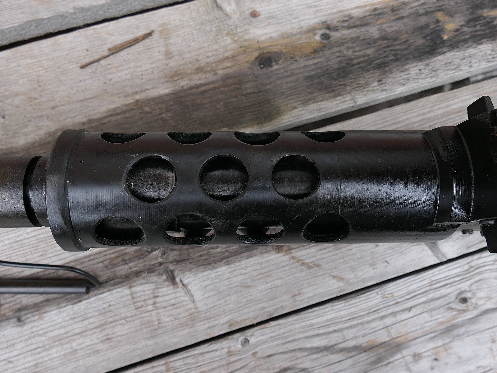 #A Browning Machine Gun MG Cal. 50 M2 Jeep Mount Tripod – Model – 1:1 metal replica, barrel can be dismantled