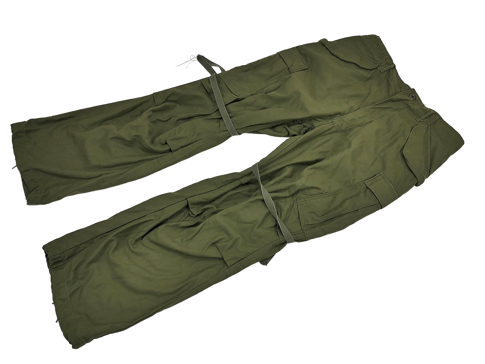One-off vintage original US Army M-1965 Field Trousers (Cold Weather) – size MEDIUM, dated 1974