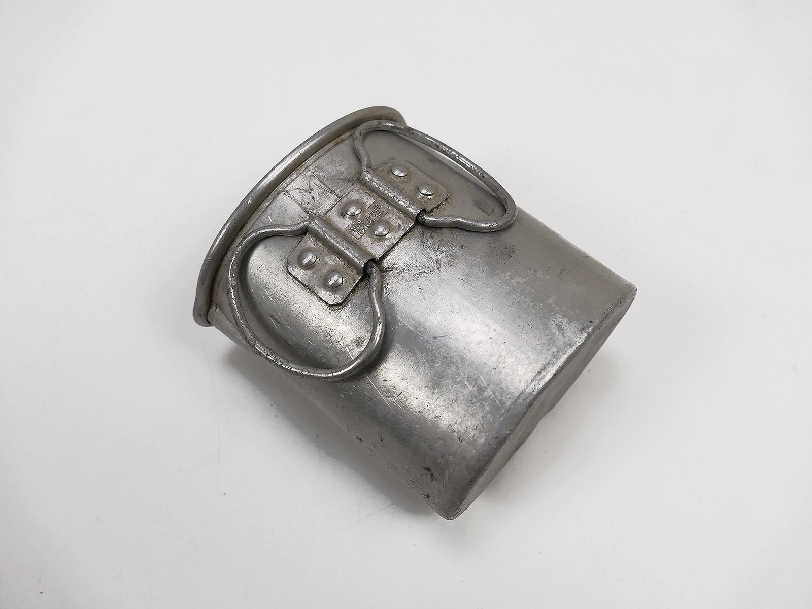 WK1 1914 drinking cup canteen cup aluminium / cup for canteen with spout