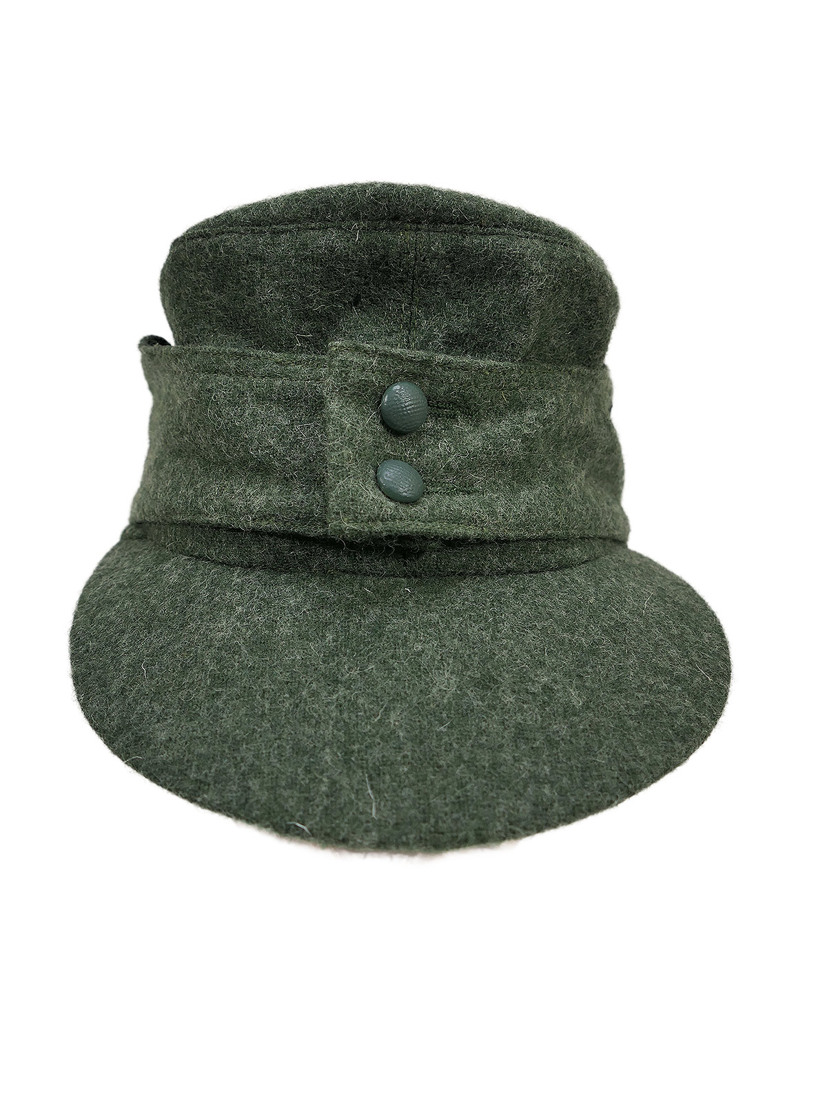 Waffen-SS M43 field cap, M1943, with insignia, cap eagle, size 59, denazified
