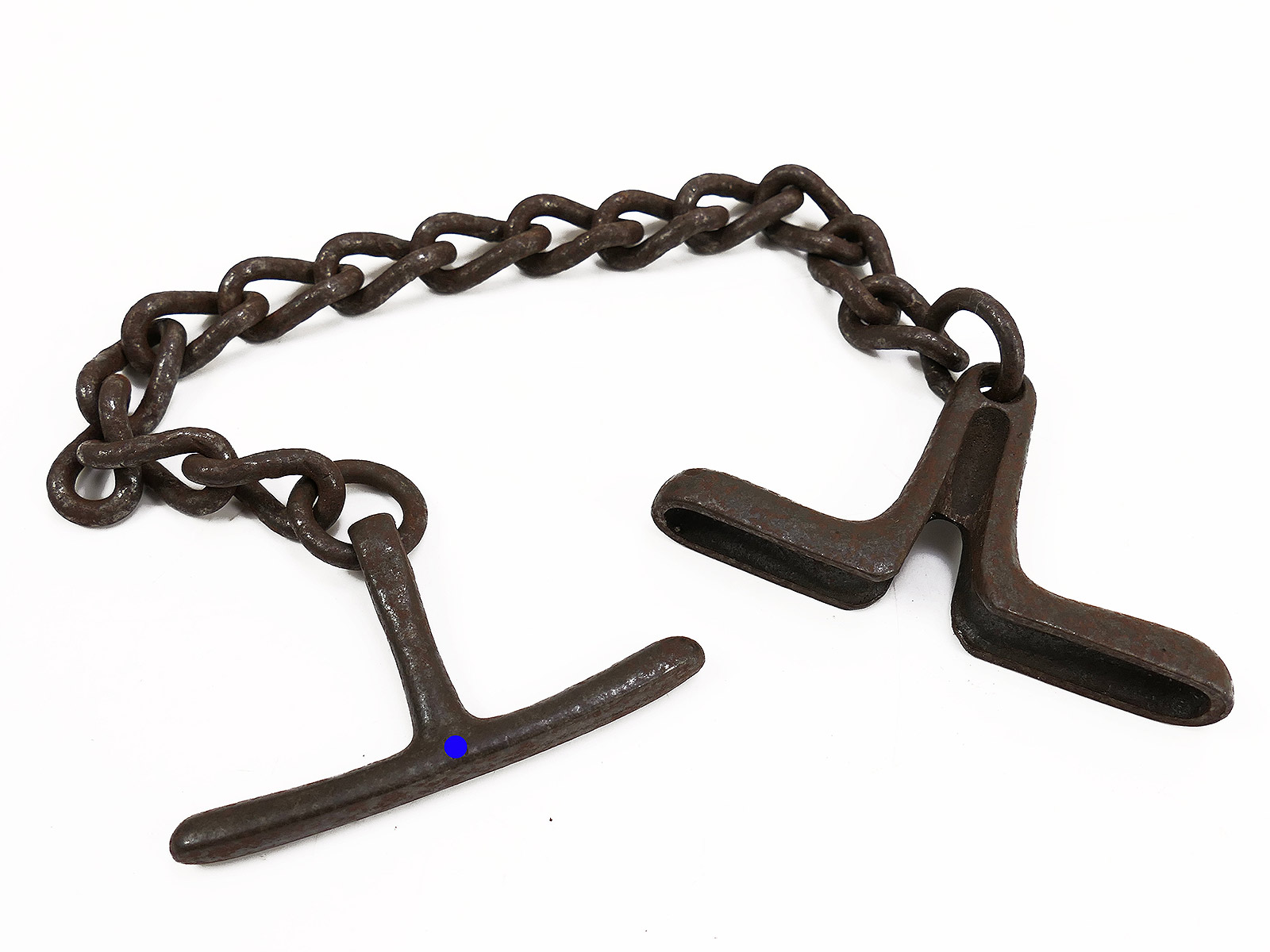 #4 SS Hand Gag Gag Chain – Restraint, Display or Gag Chain – ANTIQUE 