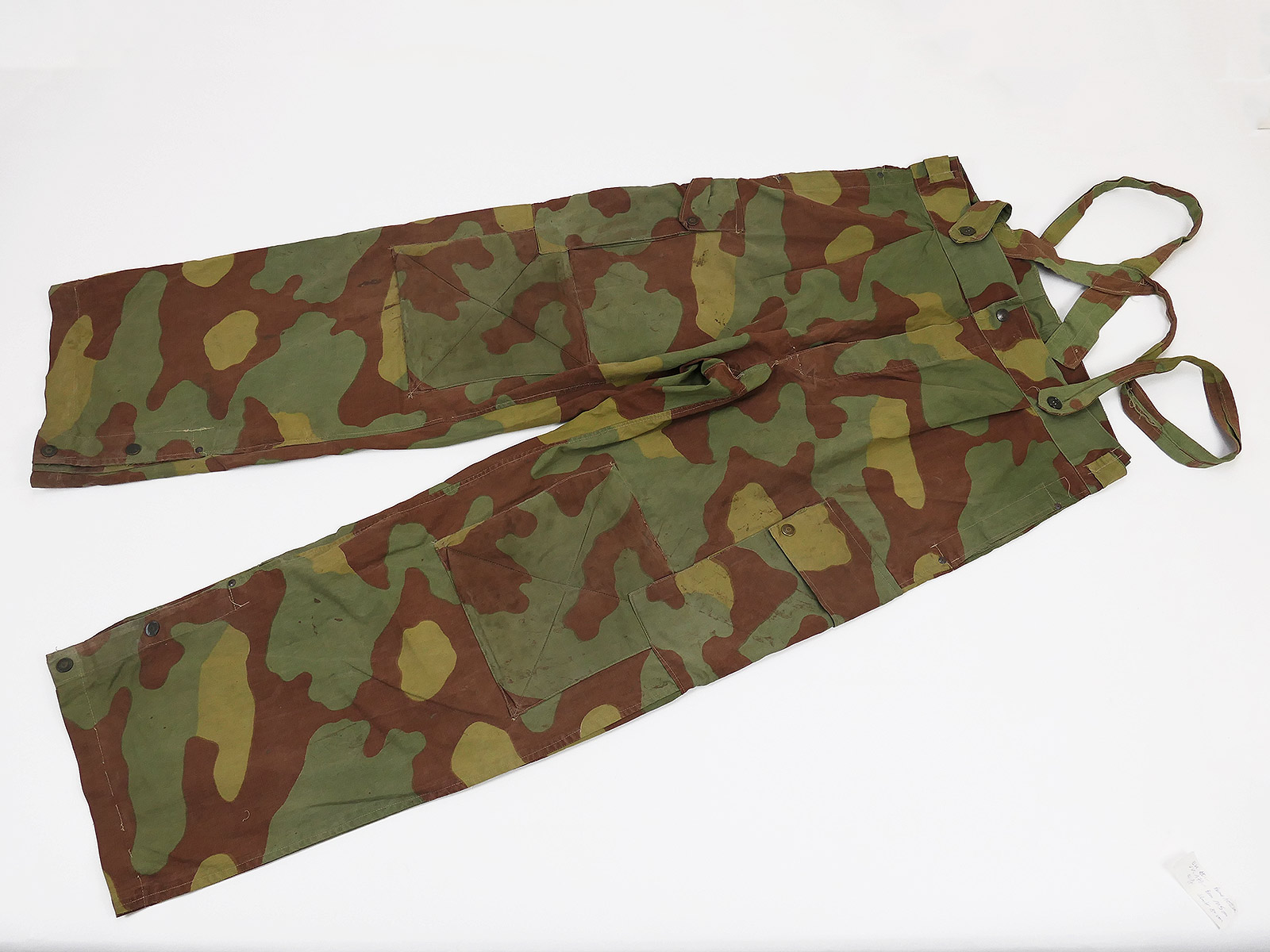 Paratrooper trousers Tele Mimetico camouflage trousers Italian camouflage armored trousers