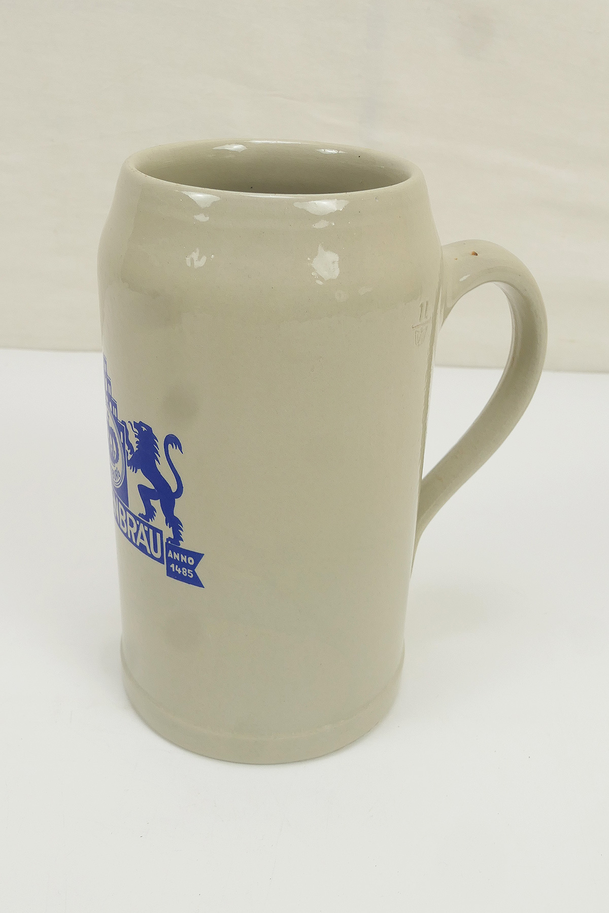 #2 Stone jug Kronenbräu jug Lüneburg 1L antique vintage