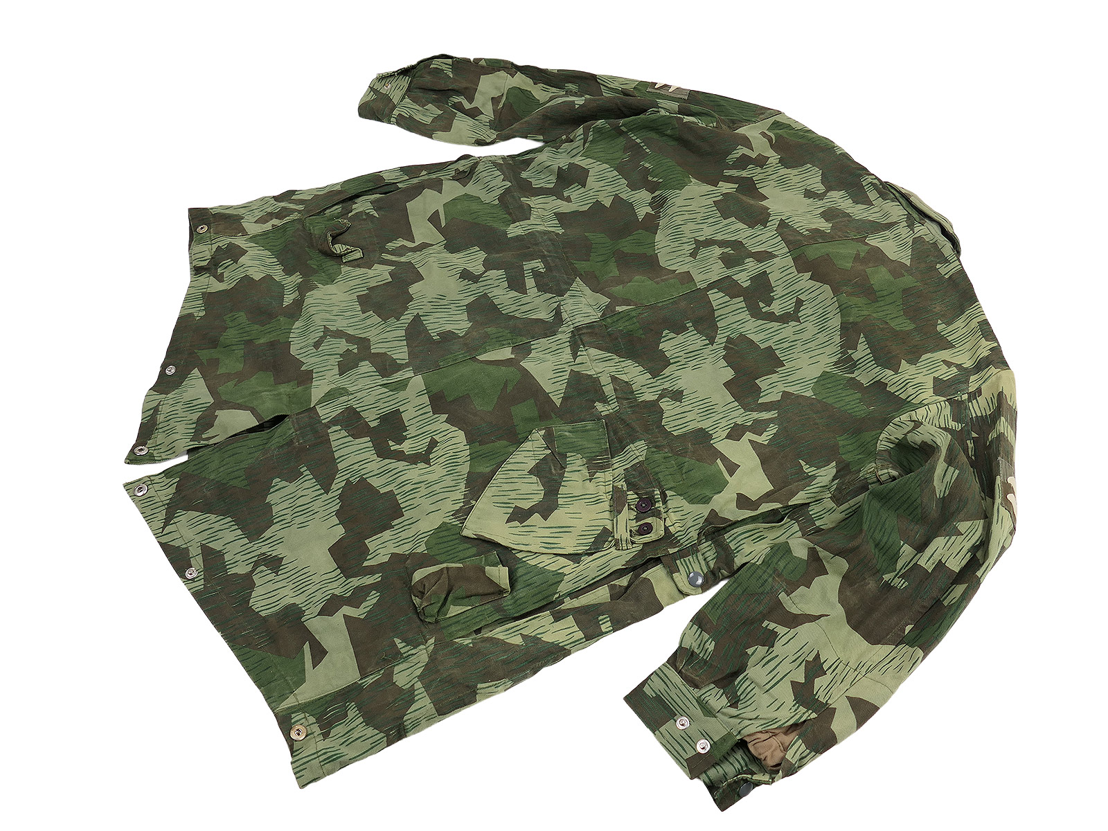 Luftwaffe Paratrooper Duffle Bag, Size 1, Splinter Camouflage with Insignia – COLLECTION BATTLE WORN