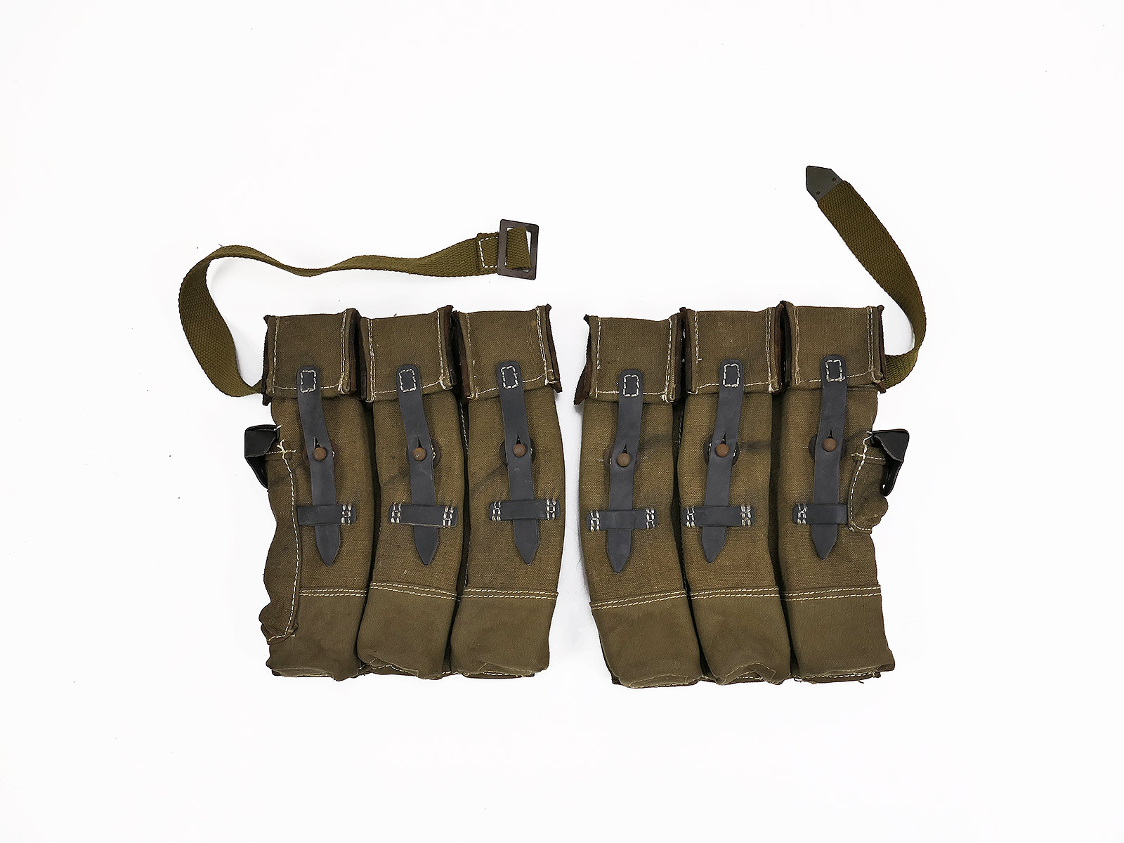 #Z5 Wehrmacht 2x magazine pouch assault rifle 44 STGW44 MP44 dark