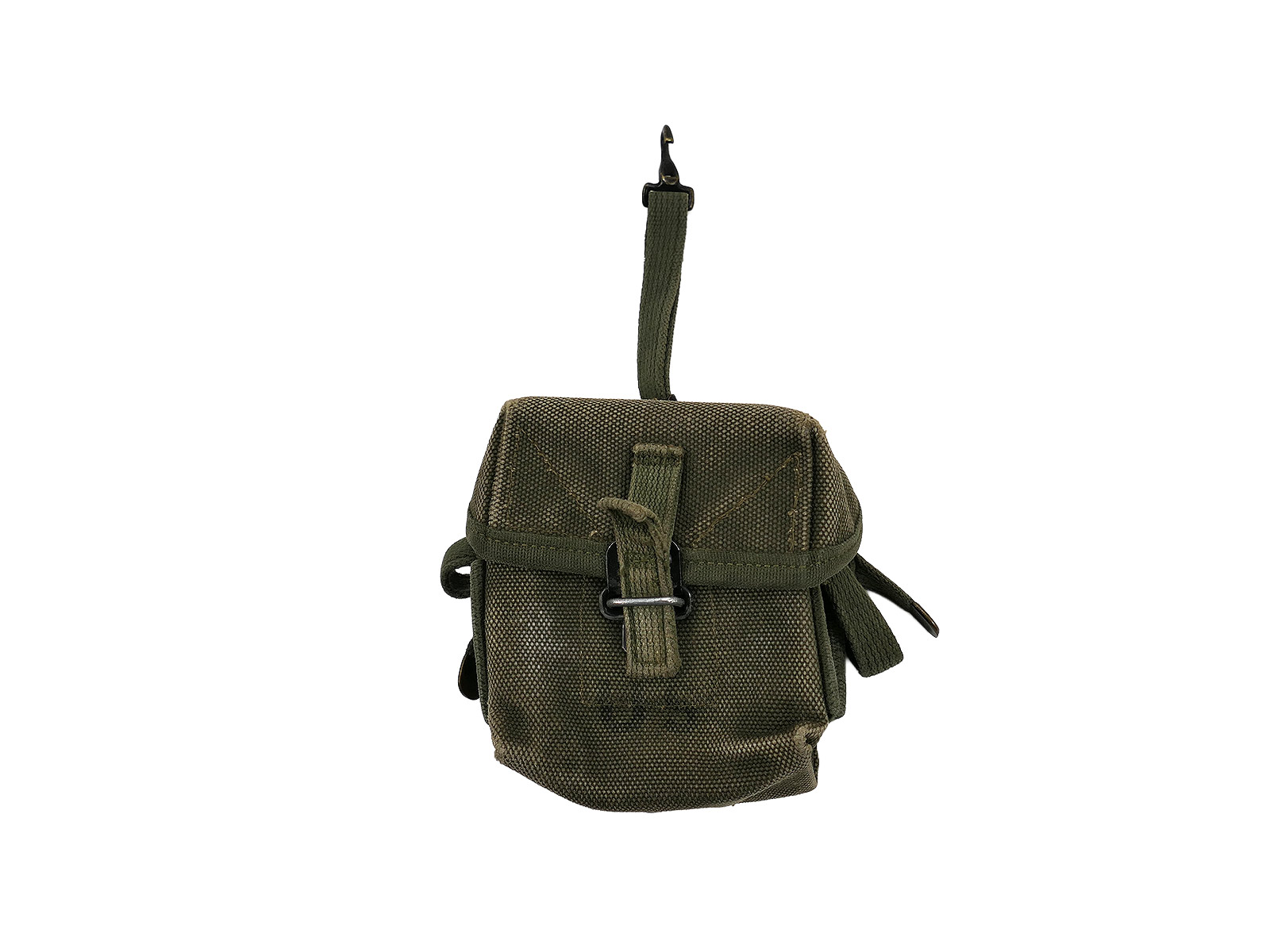 Original US Army Vietnam M-1956 Case small arms Ammunition KURZ magazine pouch M16 around 1968 