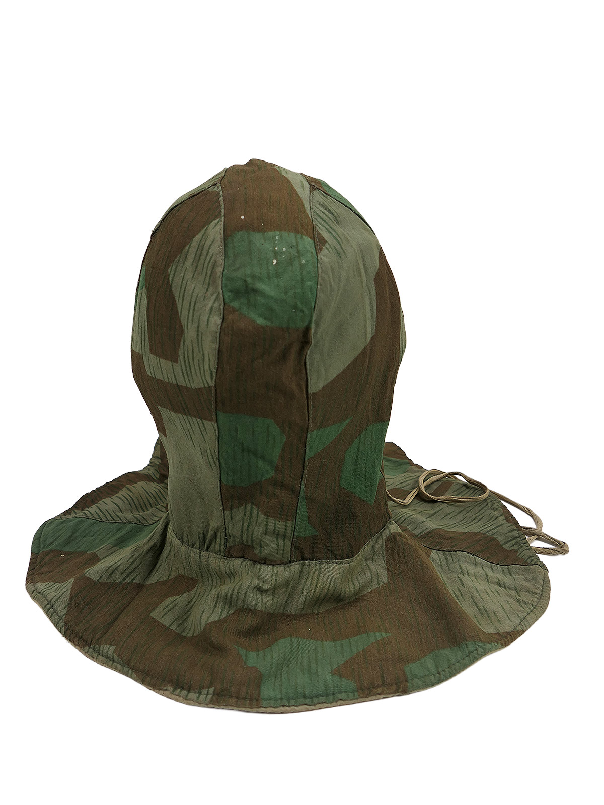 Original WW2 Wehrmacht winter balaclava, splinter camouflage / white reversible balaclava, winter reversible jacket COLLECTION
