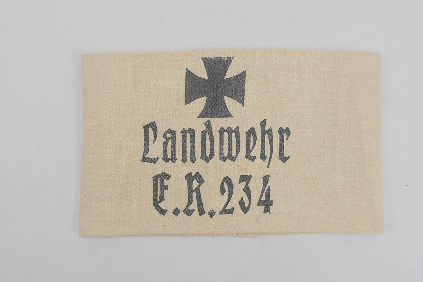 WK1 Armband Landwehr E.R. 234 Regiment