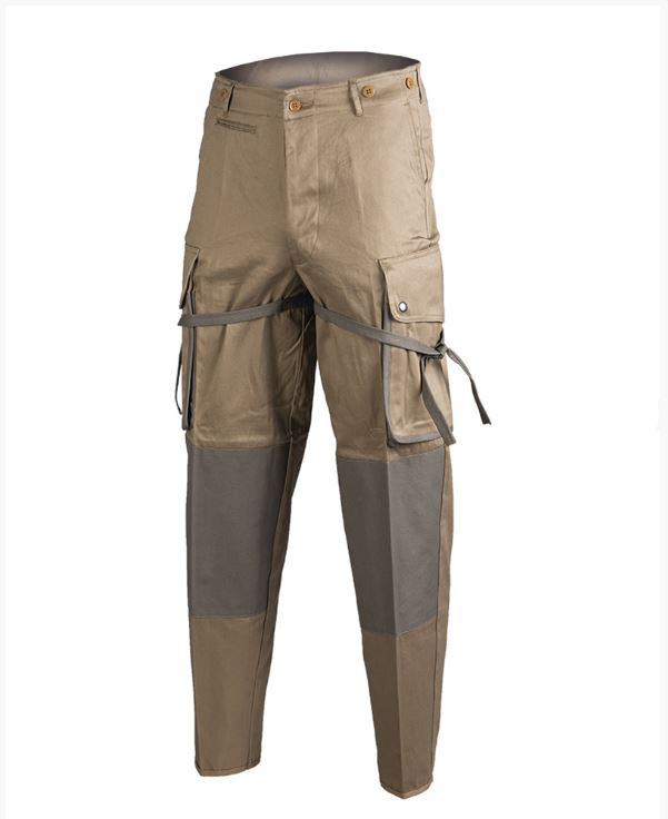 US WW2 Paratrooper Jump Trousers M1942 Reenforced Paratrooper Trousers