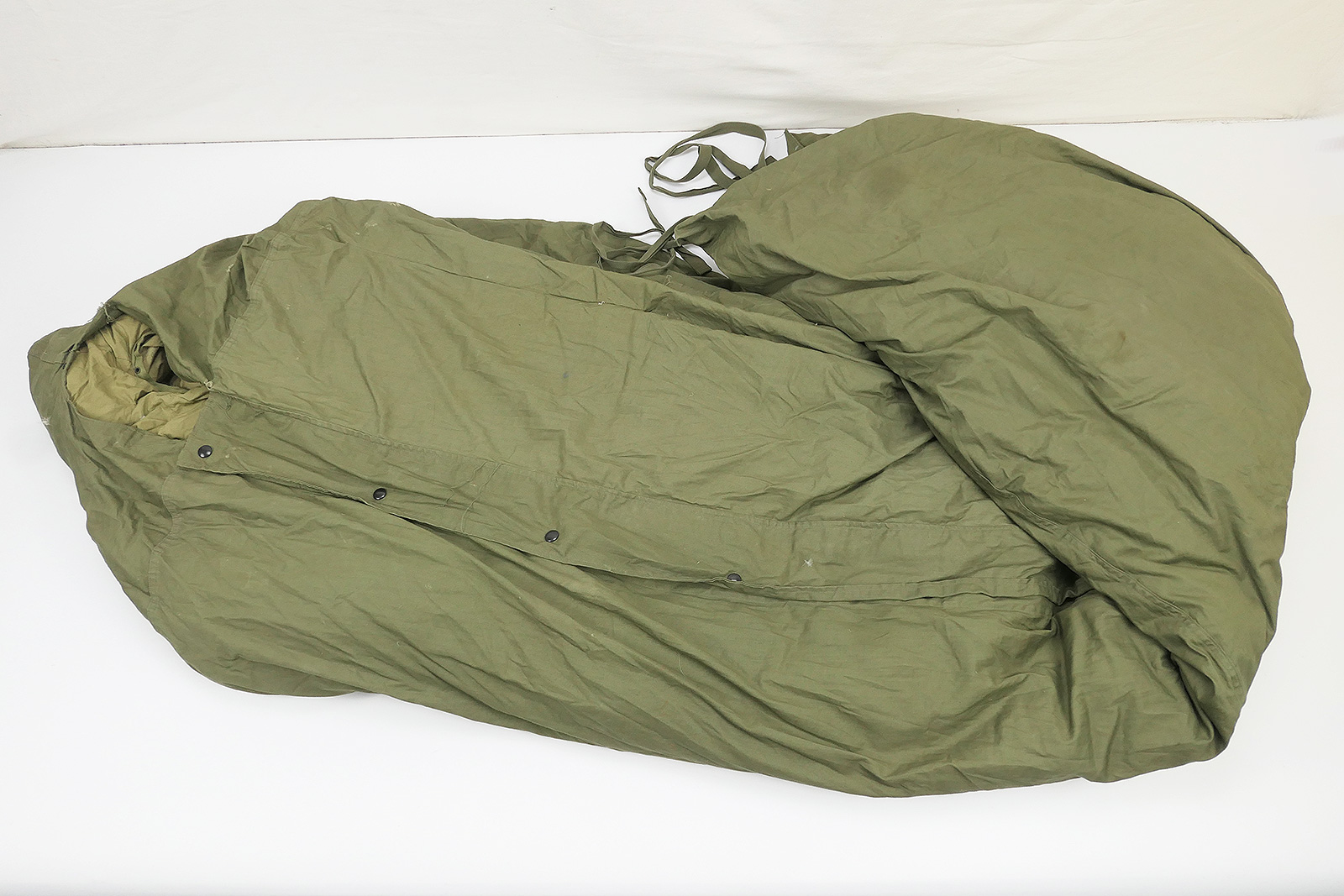 P1520101 US Army M-1949 Sleeping Bag Mountain + Cover / Case + Carrier Down sleeping bag