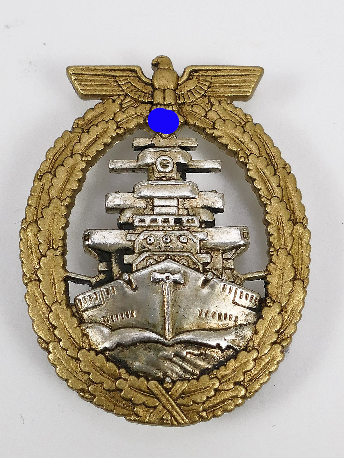 Wehrmacht Kriegsmarine Fleet War Badge Navy