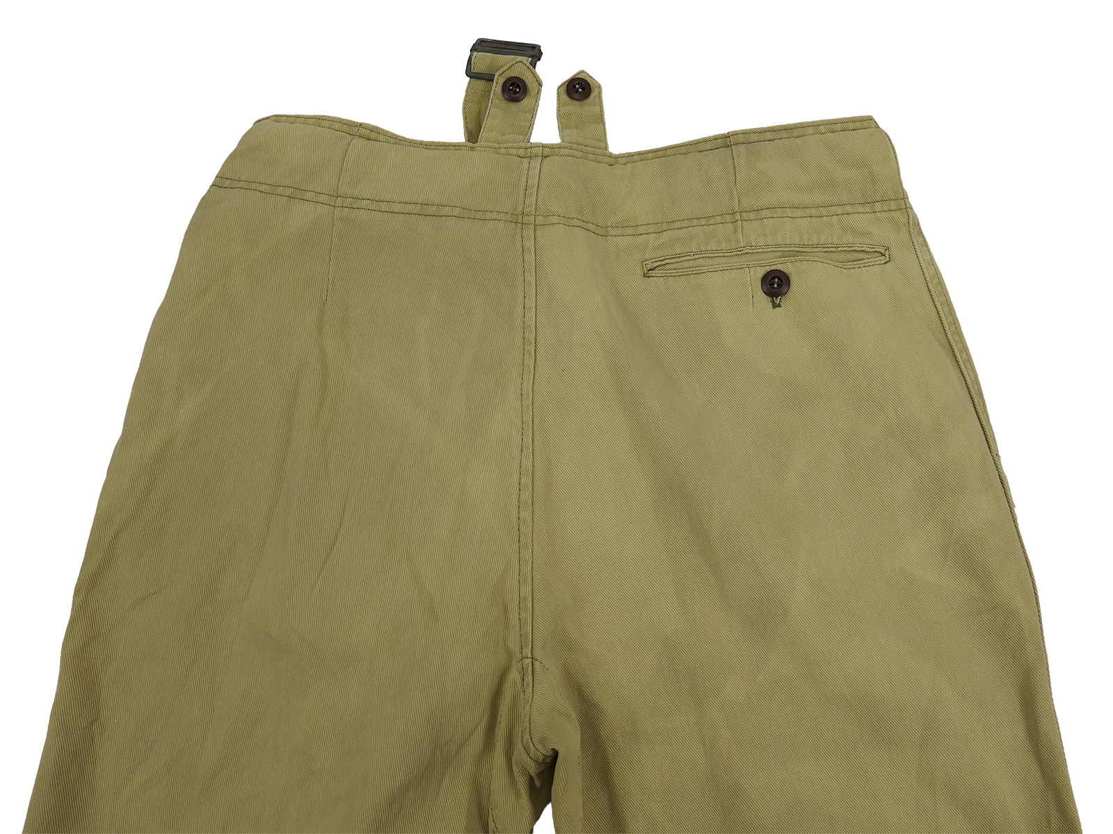 One-off Luftwaffe LW DAK trousers, faded, tropical trousers, BATTLE WORN