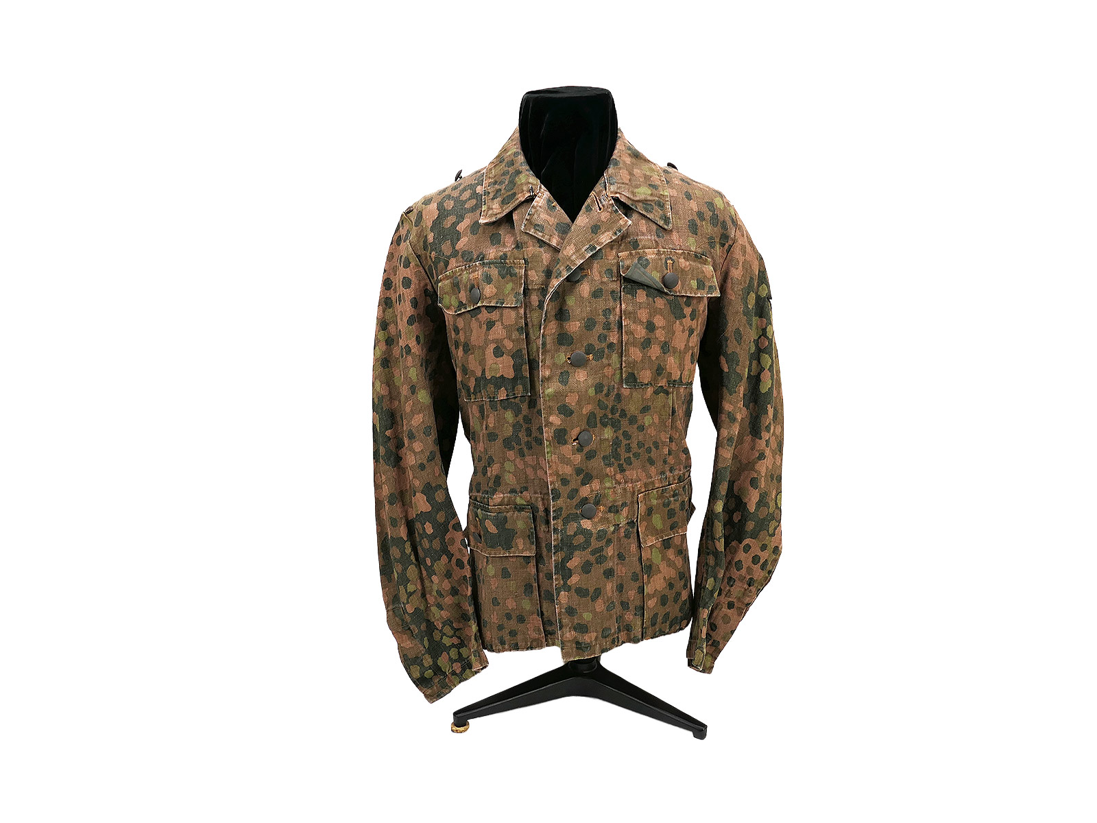 RARE Waffen SS four-pocket skirt PINK SALMON camouflage jacket Pea Dot Uniform Tunic PREMIUM