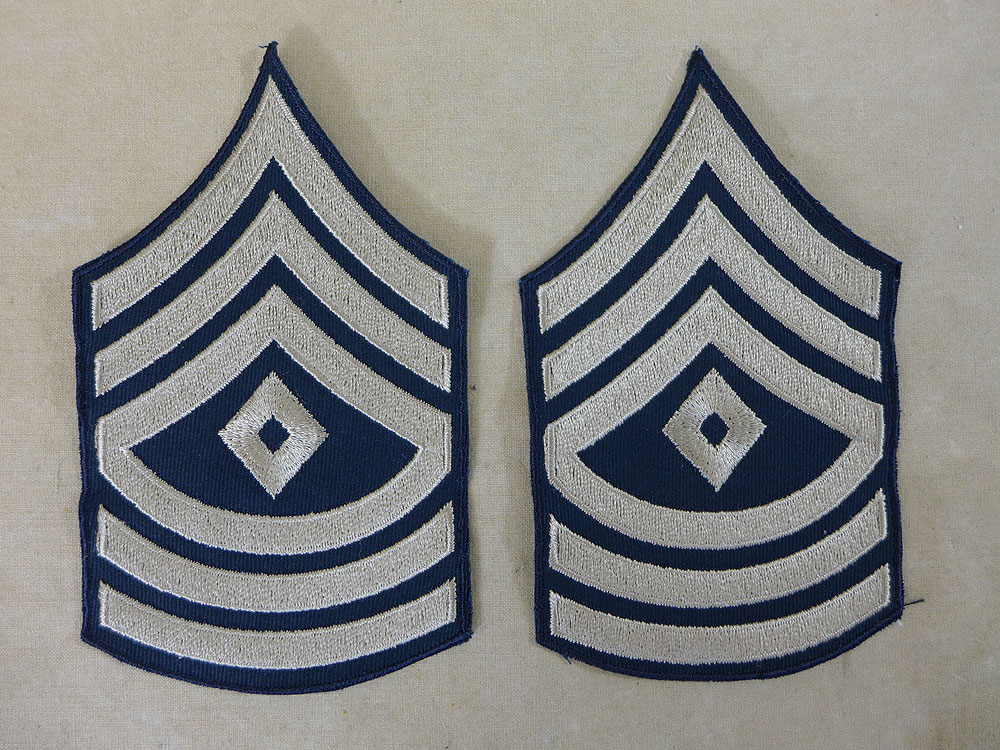 US ARMY WW2 Ranks Badge First Sergeant Uniform Rank Badge