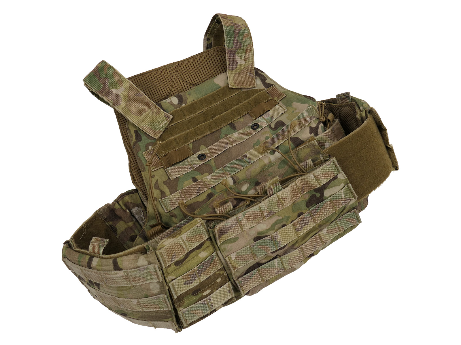 #4/ Denmark Danish Army MultiCam Plate Carrier Tactical Vest Body Armour Size S/M