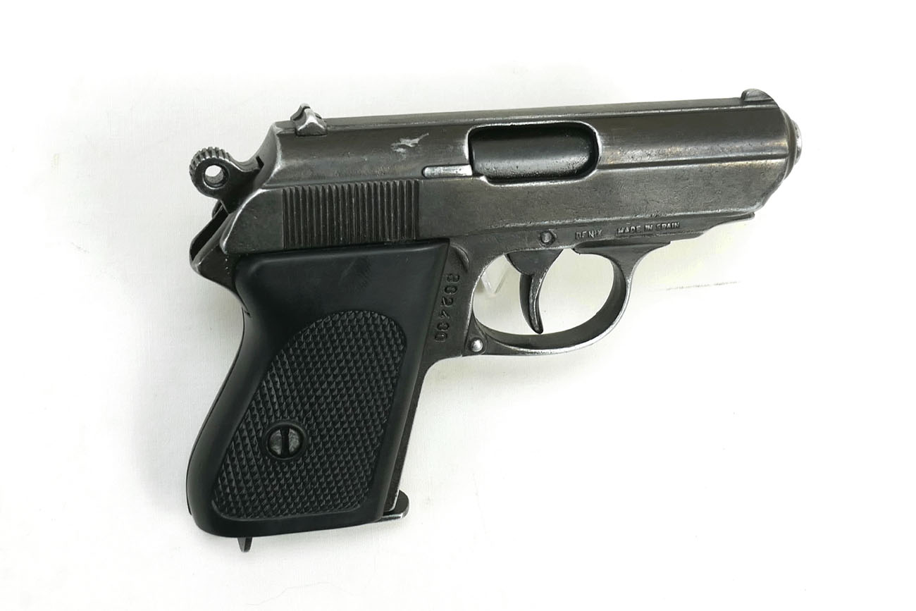 Wehrmacht Polizei Kurzpistole Kal. 7.65 Automatische Pistole Antik finish Deko PPK
