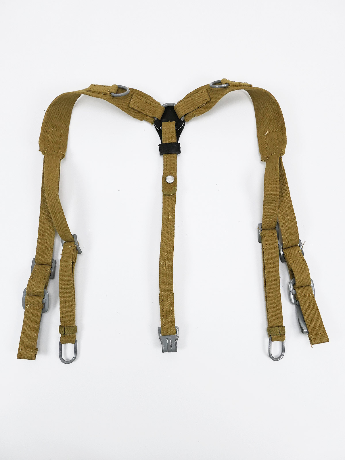 Wehrmacht DAK Afrikakorps Tropen Web Y Strap Southern Front Late War Koppeltragegestell