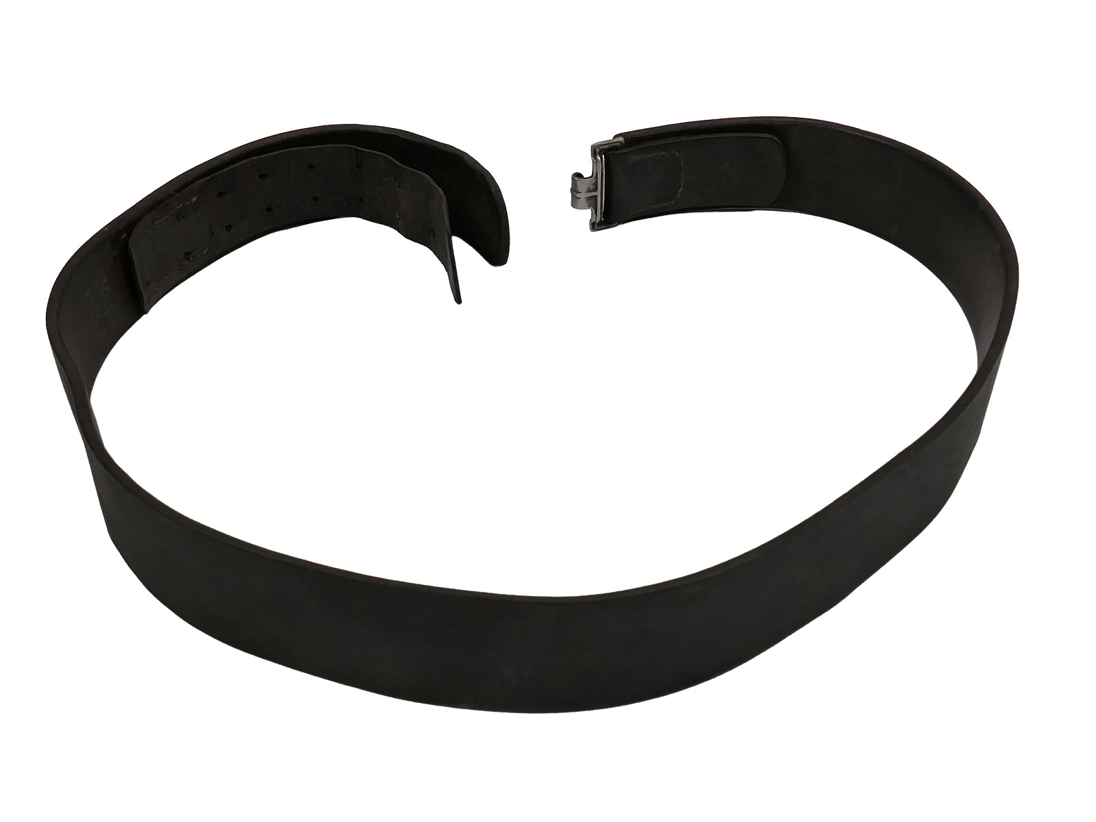 Wehrmacht / Luftwaffe belt / belt strap, leather belt, 98 cm, dated 1938, COLLECTION BATTLE WORN