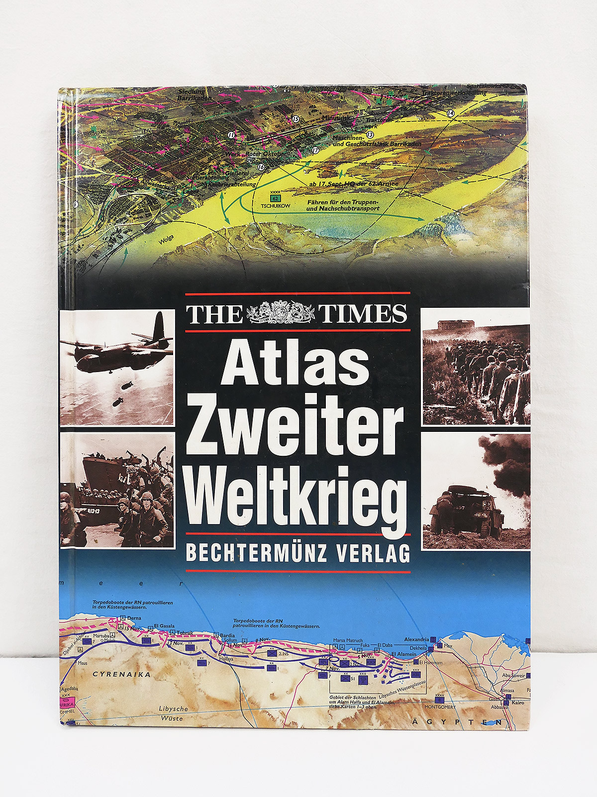 Book - The Times - Atlas Second World War ISBN 3828903401 Bechtermünz Verlag