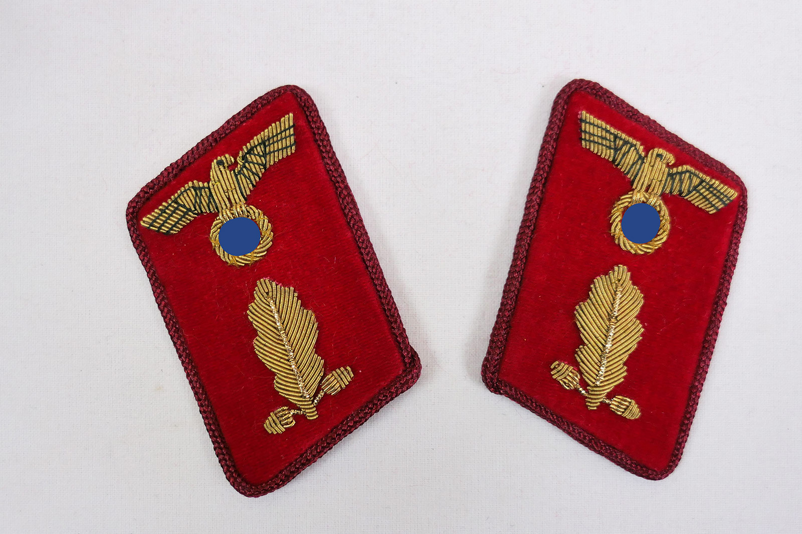 Collar mirror political leader of the NSDAP in the Gauleitung section leader