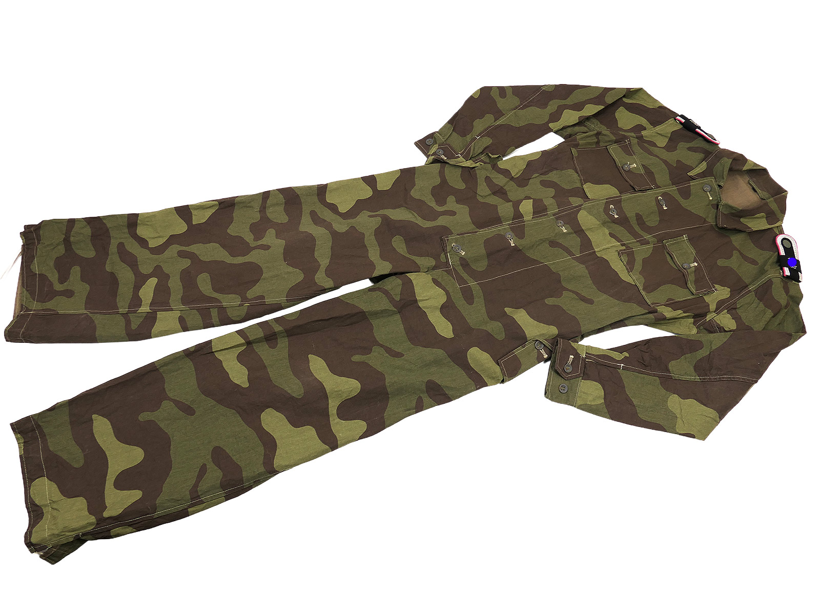 Waffen SS Leibstandarte Panzerkombi Tarn combination Italian camouflage tele mimetico Normandie