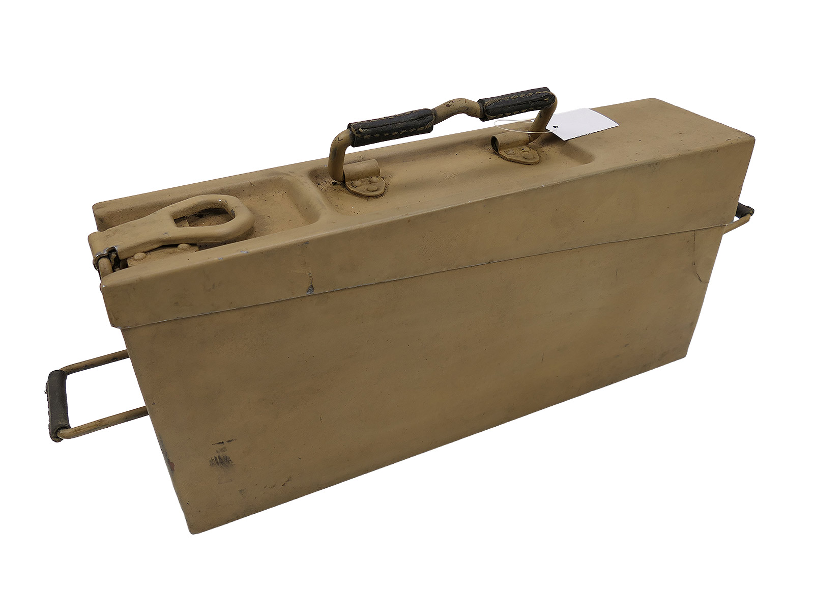 Type DAK Wehrmacht Afrika Korps Tropical MG 34/42 Ammunition Box 41 Belt Box Machine Gun