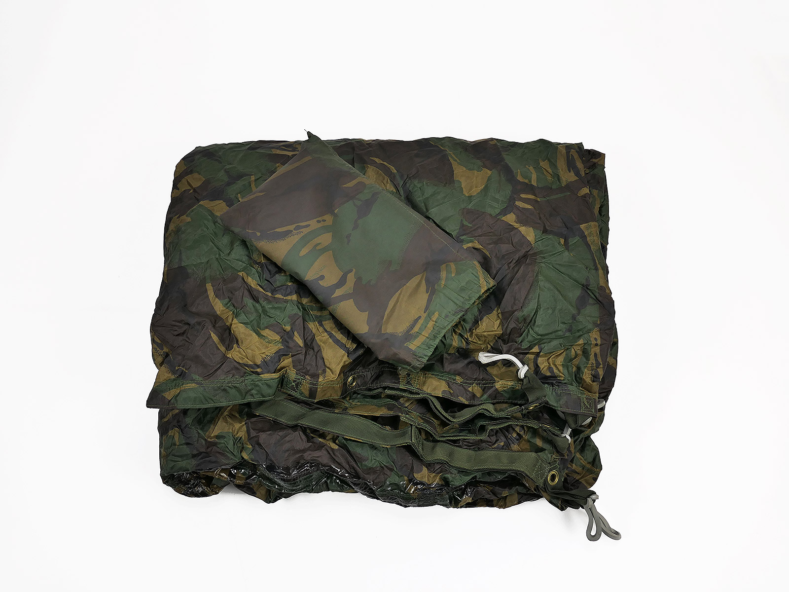 British Army DPM Woodland Shelter Sheet MTP Basha Emergency Tent 250x220cm Camouflage Tarpaulin Waterproof Tarp