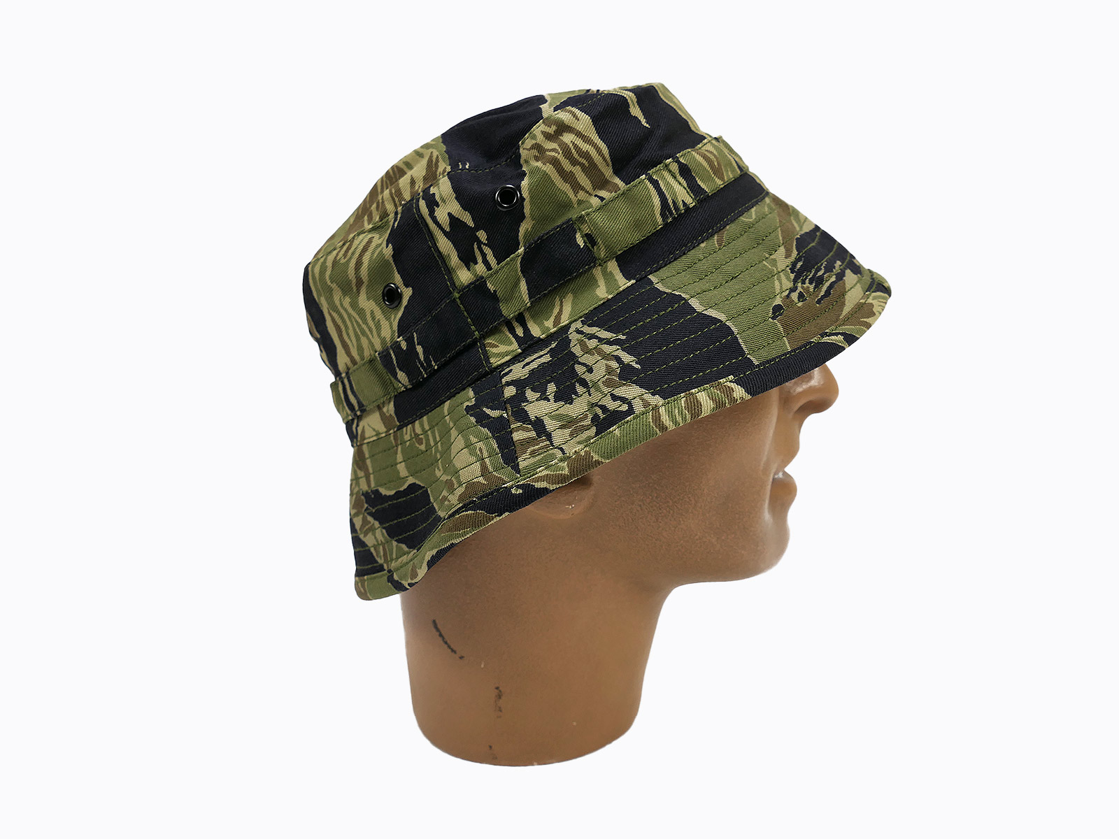 US ARMY Vietnam Tiger Stripe Boonie Bush hat Jungle hat Special Forces LRRP MIKE