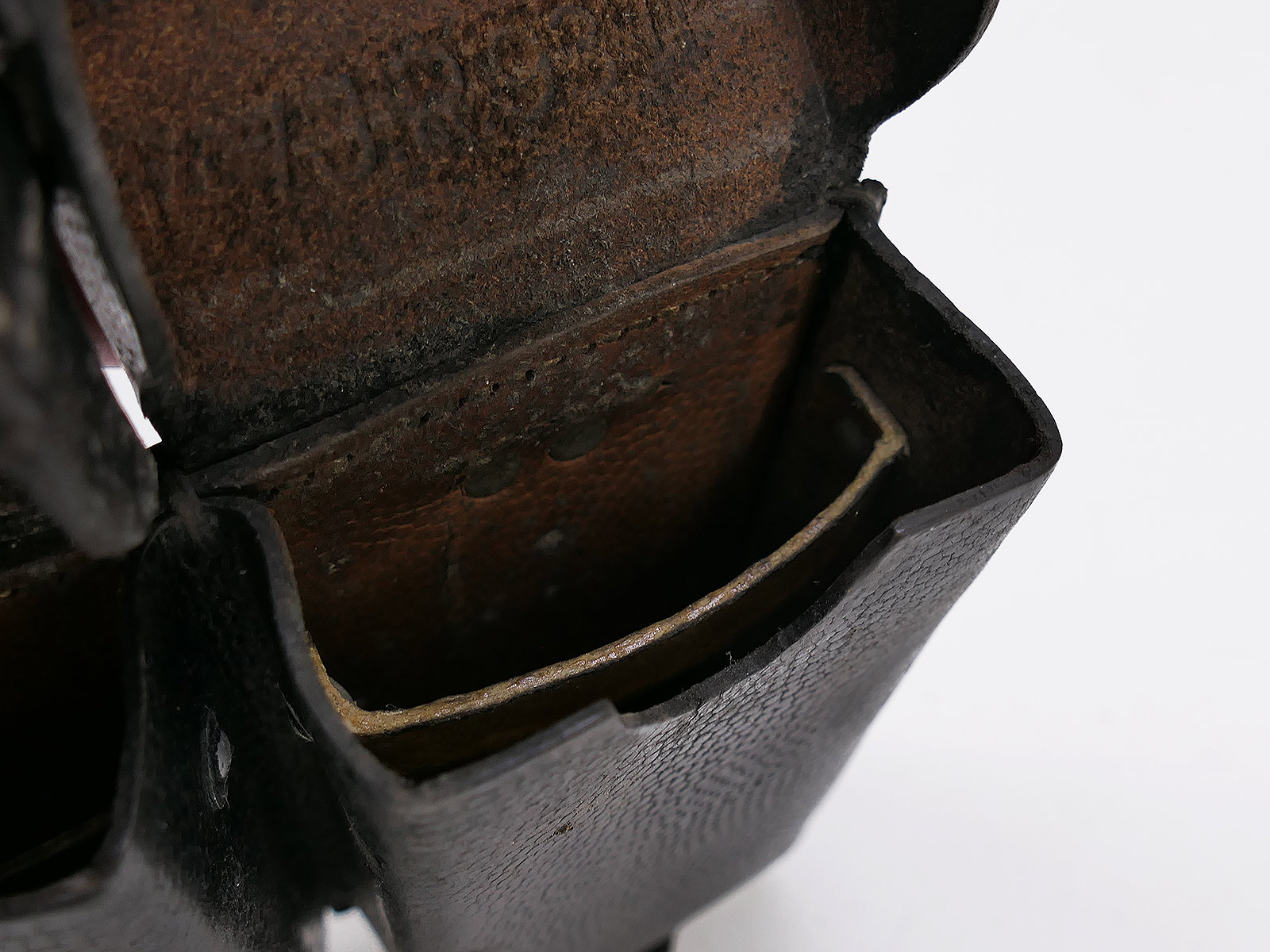 One-off item – Wehrmacht K98 3-round cartridge pouch, BRAUN ORIGINAL, with manufacturer’s mark, 1936 COLLECTION