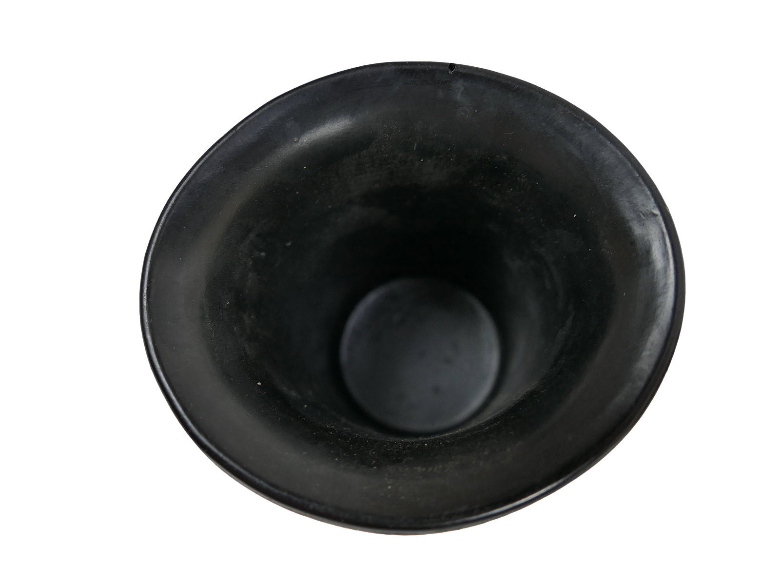 Wehrmacht DAK Afrika Korps coconut-shell field canteen, tropical, H.R.E.42, with cup – COLLECTION, BATTLE-WORN