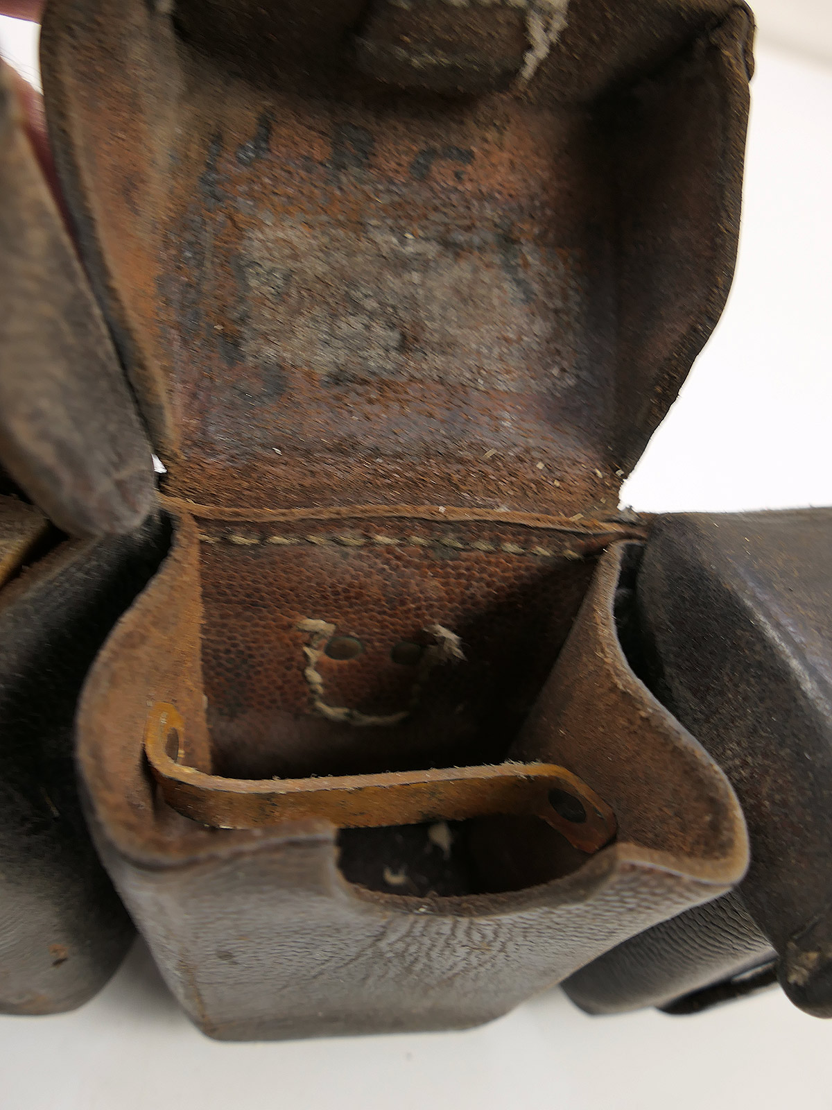 One-off item – Original WK1 cartridge pouch, Erfurt 1915, with internal compartments