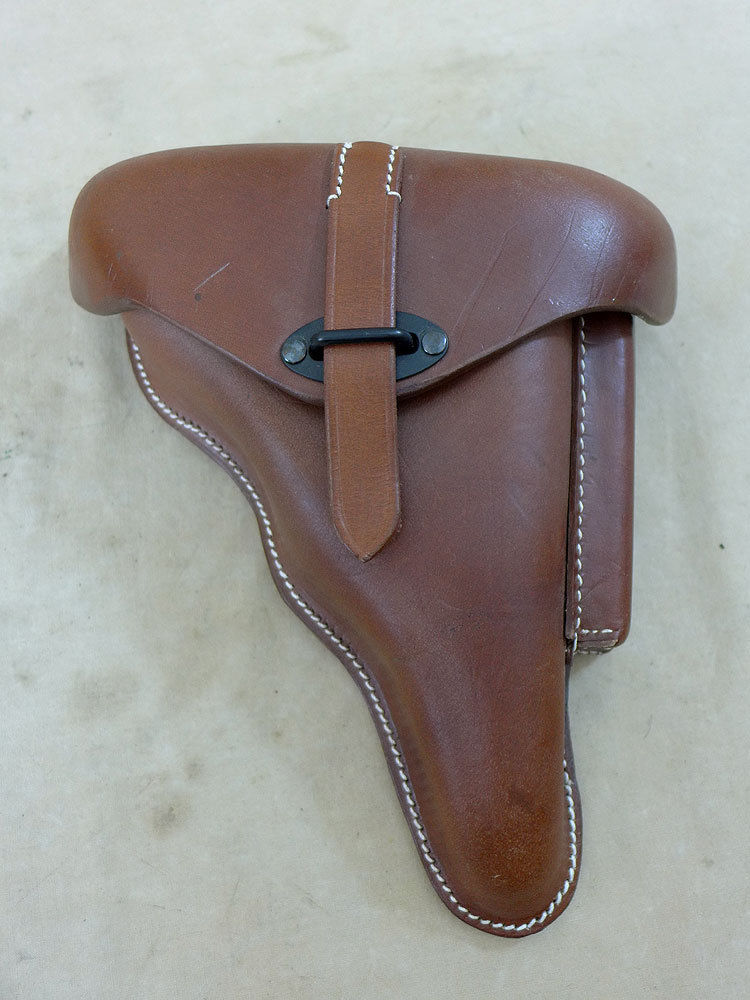 WW2 Wehrmacht / Luftwaffe pistol bag P38 Holster brown suitcase bag 9mm