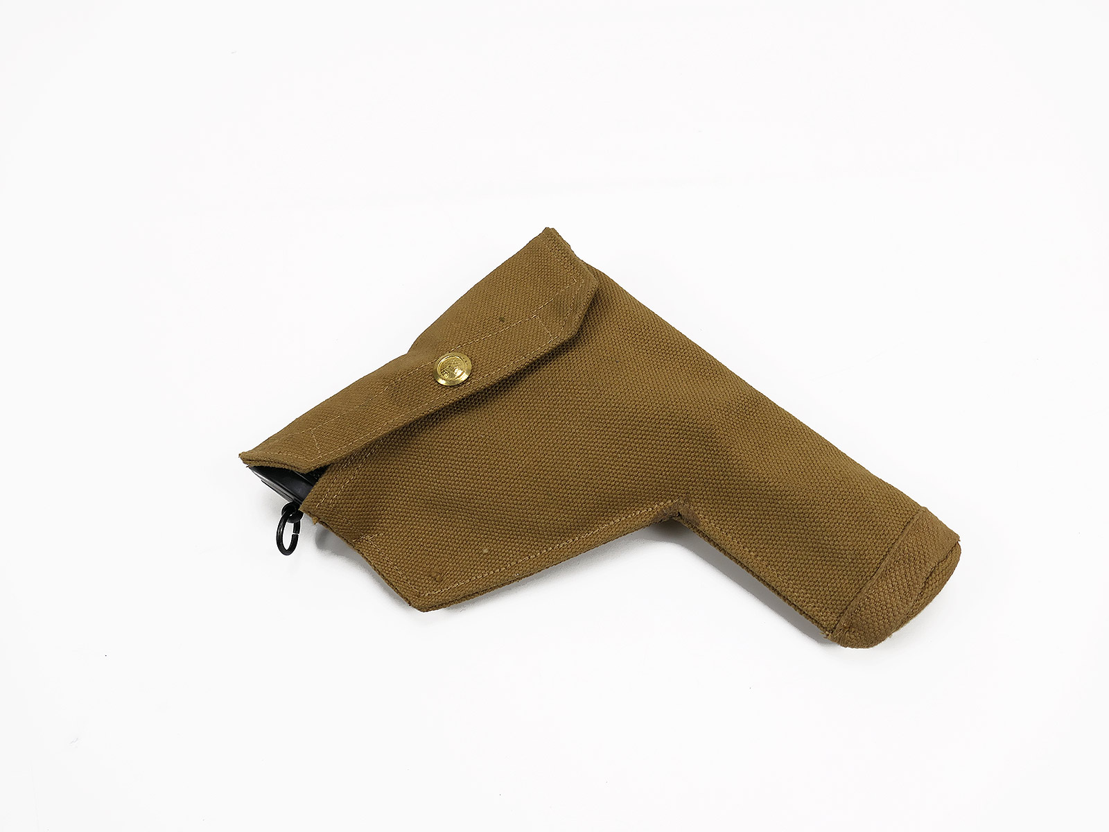 British Army WW2 P37 Canvas Webbing Holster for .38 Webley Revolver MKIV