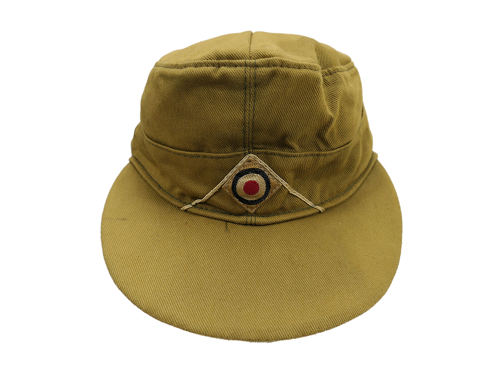US POW Tropical M43 Field Cap, Afrika Korps Tropical Cap, DAK Size 57, COLLECTION, BATTLE-WORN