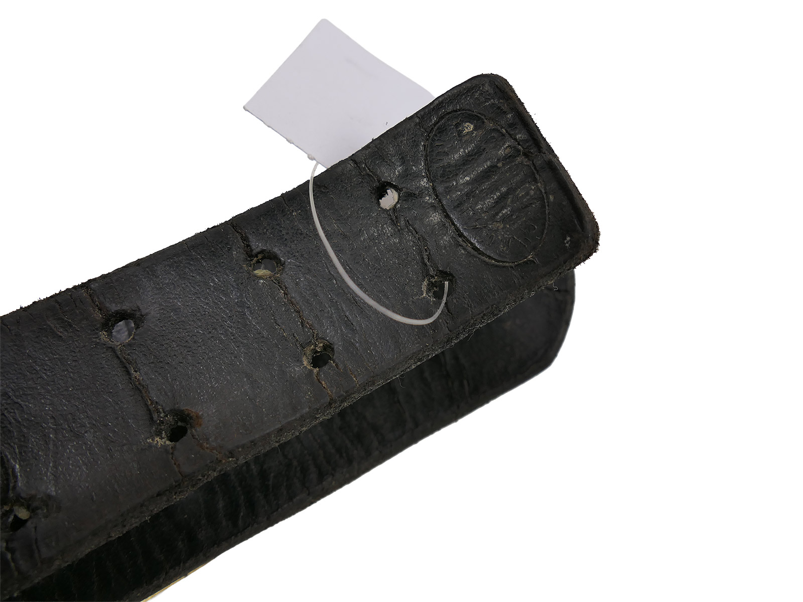 WK1 Imperial Original Belt 100 – Belt with ‘God with Us’ buckle COLLECTION BATTLE WORN