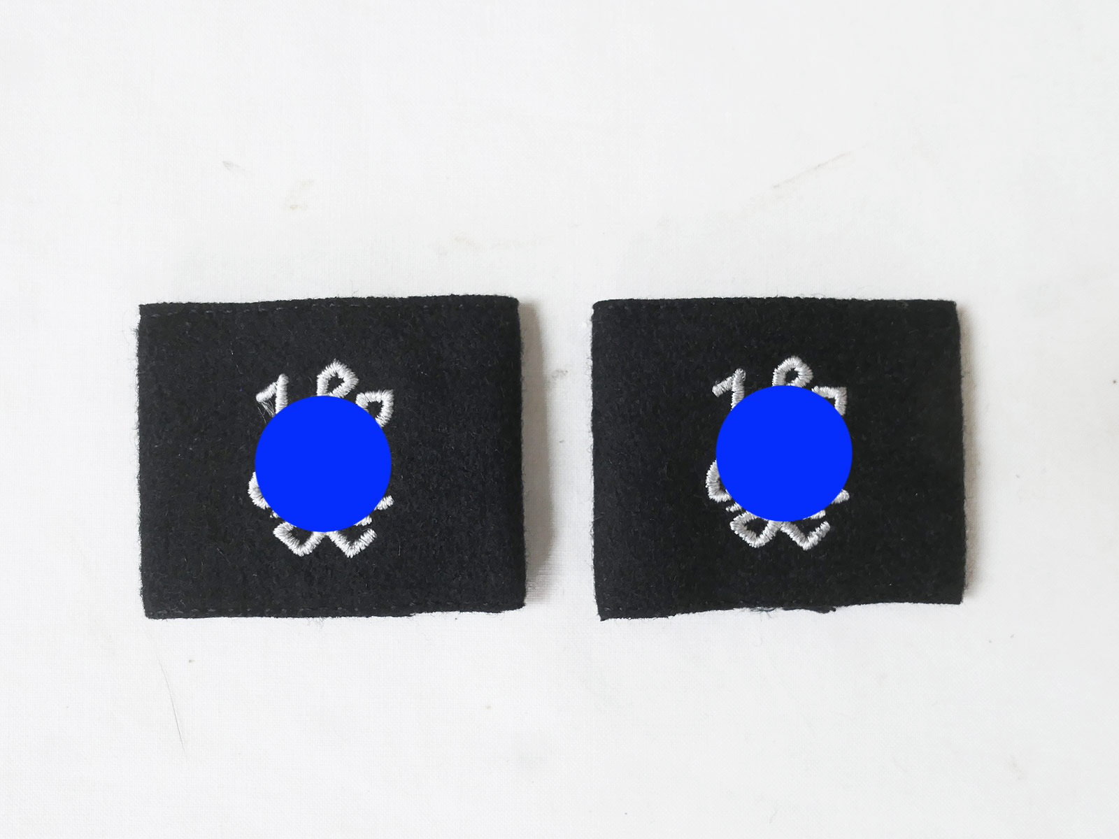 Pair of epaulettes Flaps LAH Leibstandarte Shoulderpieces Weapons Elite