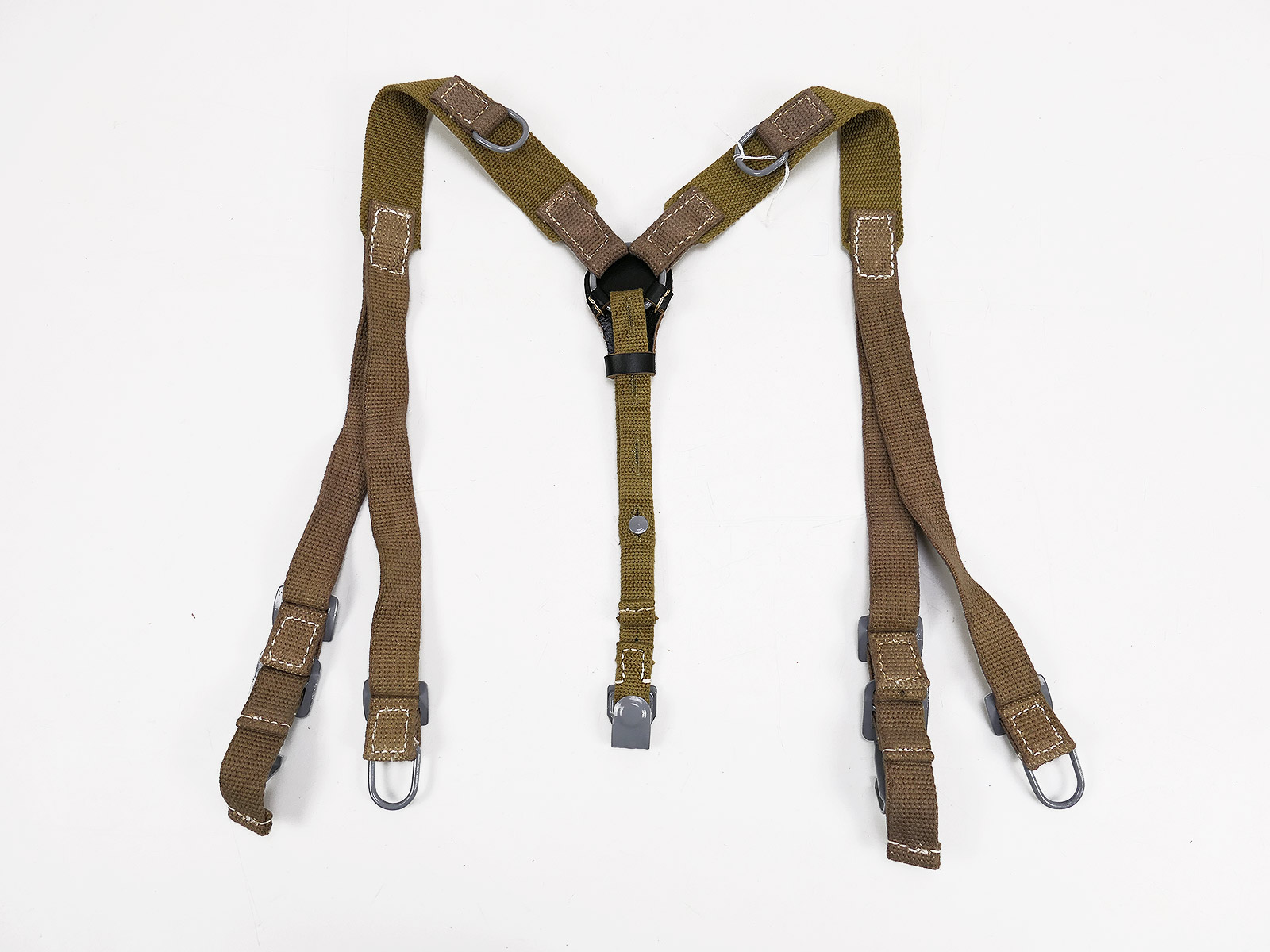 Wehrmacht DAK Afrika Korps Tropical Web Y-strap Carrying Frame
