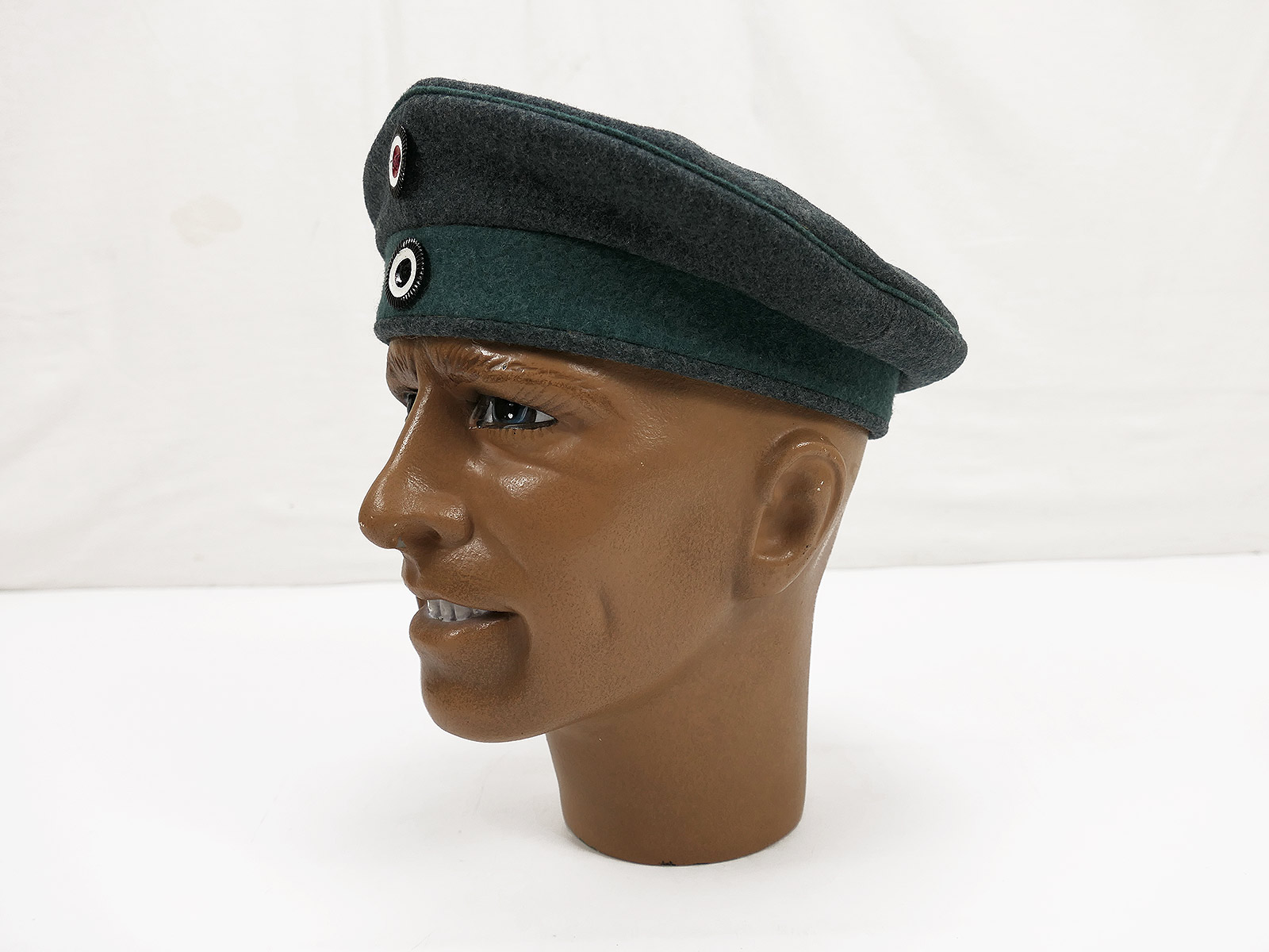 WK1 Krätzchen M1917 uniform field cap field grey field cap Prussia WWI size 57 *Handcrafted*  WK1 Krätzchen M1917 uniform field cap field grey field cap Prussia WWI size 57 *Handcrafted*