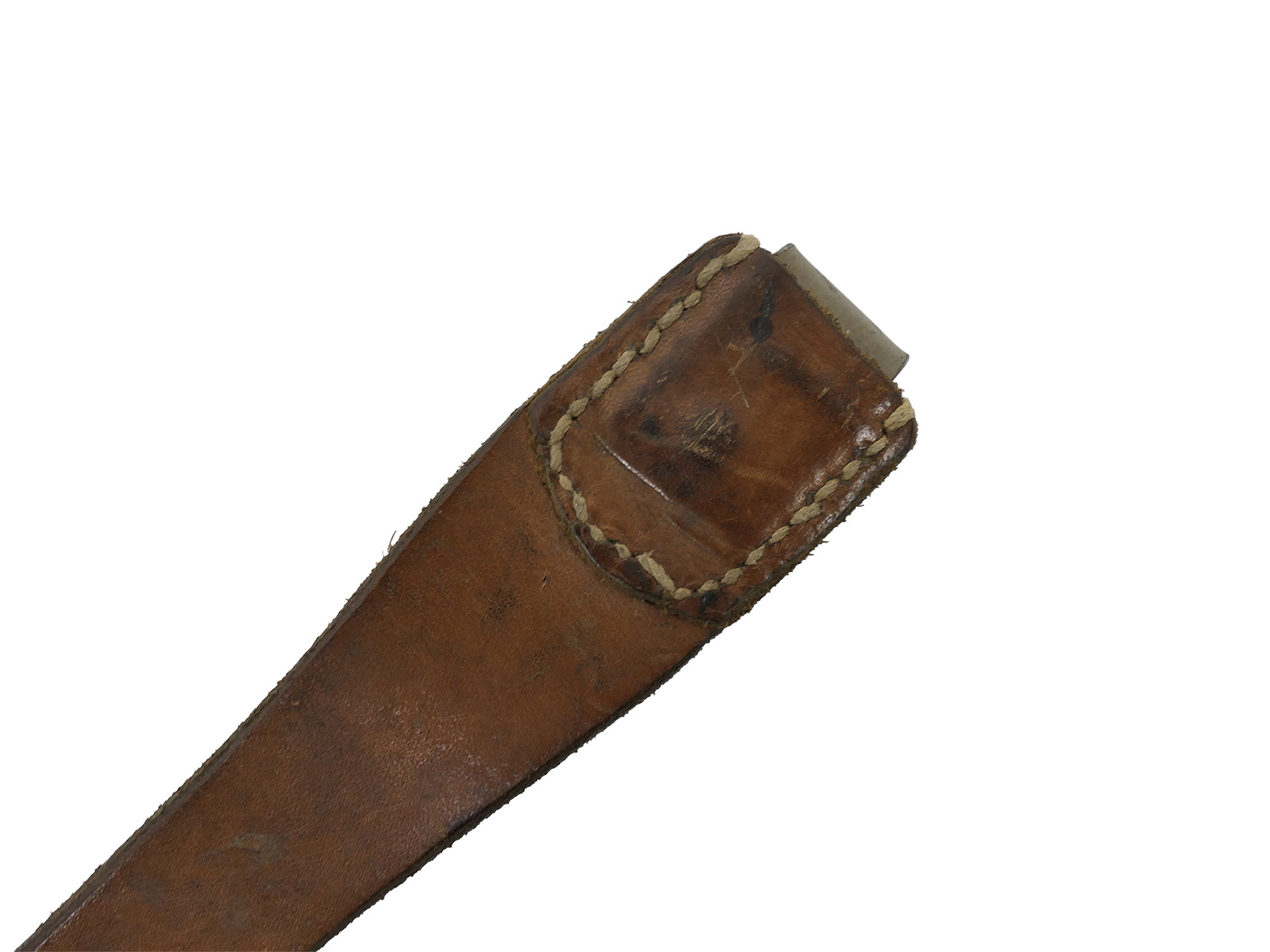 One-off item – Original Wehrmacht Y-strap leather belt carrier by Franz Brehme, 1942. Top condition!  COLLECTION