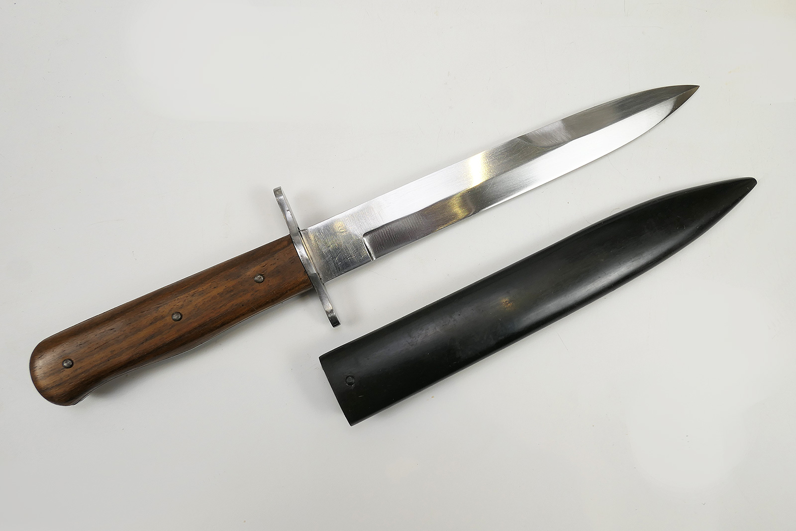 WK2 digging dagger infantry knife Wehrmacht M42 dagger with scabbard