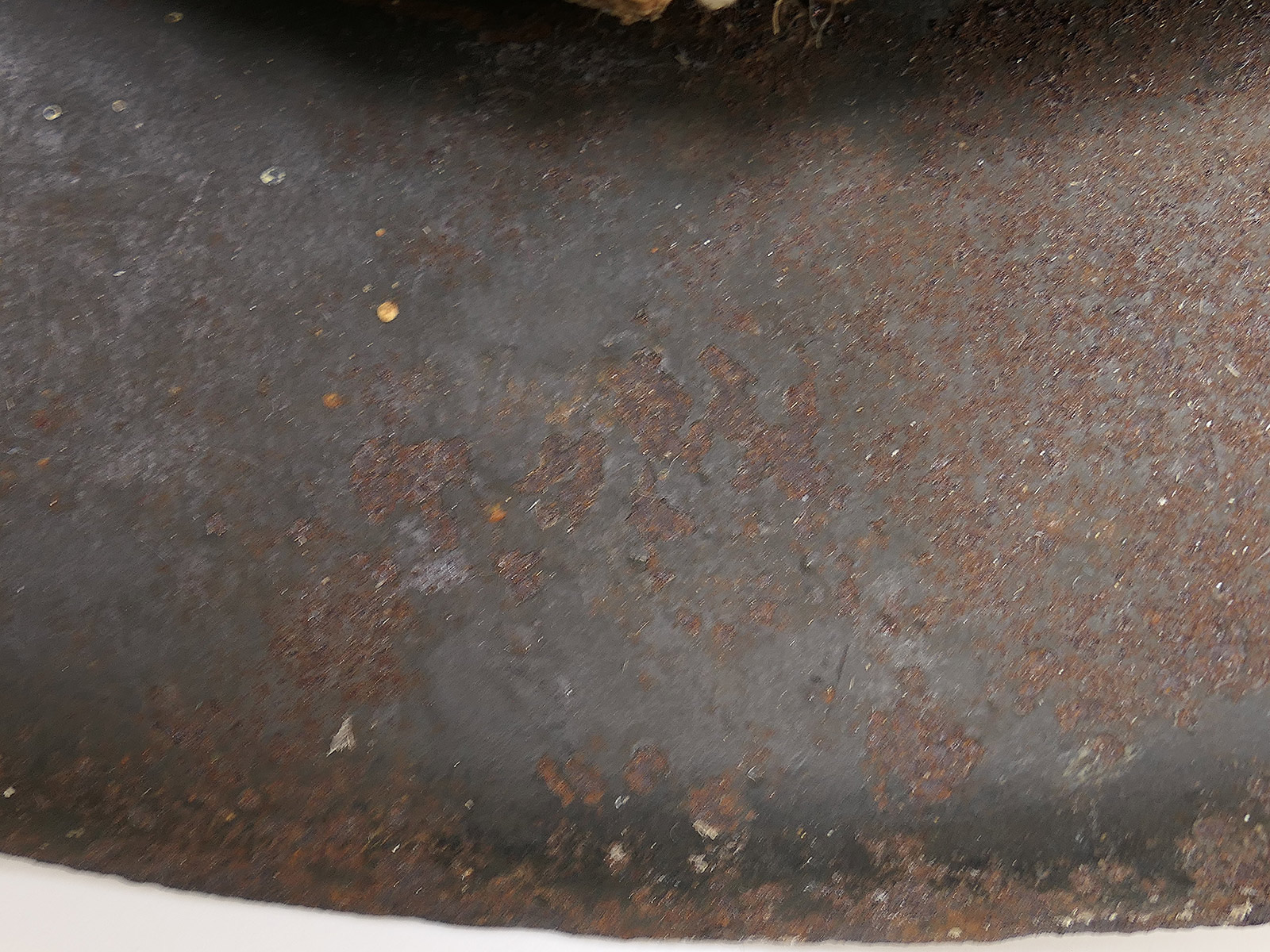 Wehrmacht SD M42 steel helmet with helmet lining and chin strap – ORIGINAL FIND FROM A BARN