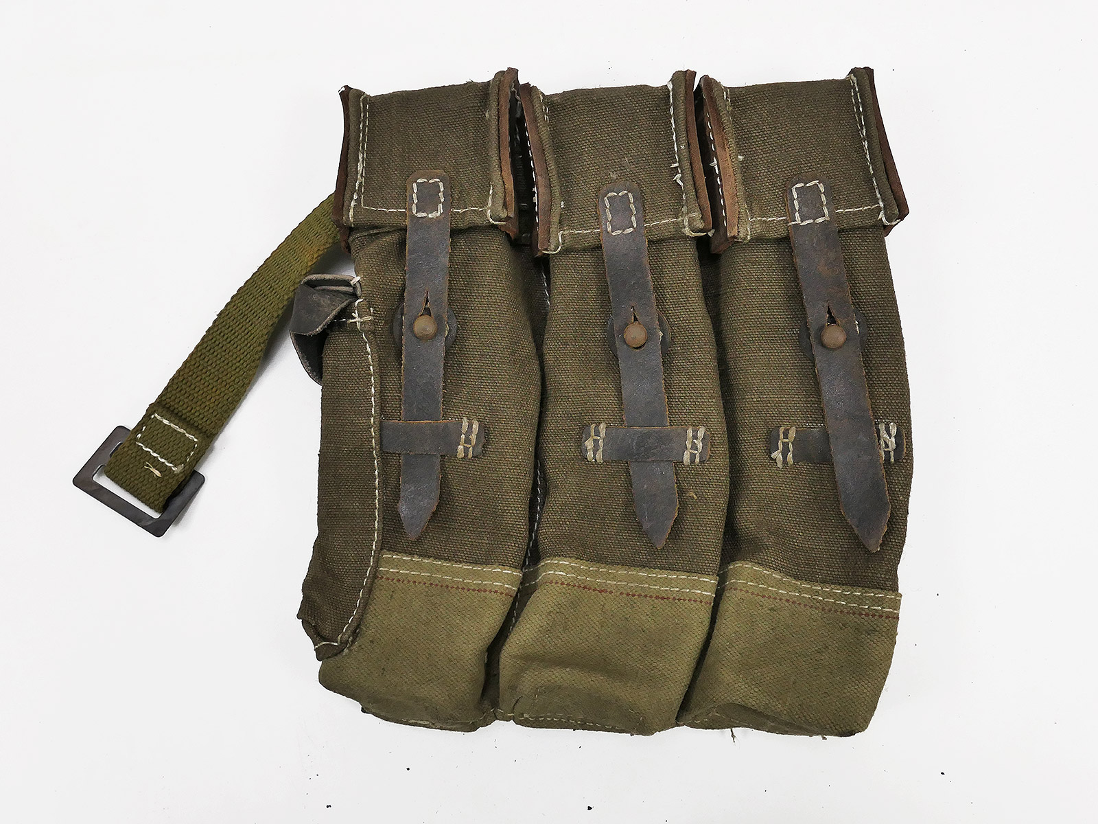 #EZ8 Wehrmacht 1x magazine pouch assault rifle 44 STGW44 MP44 RED thread
