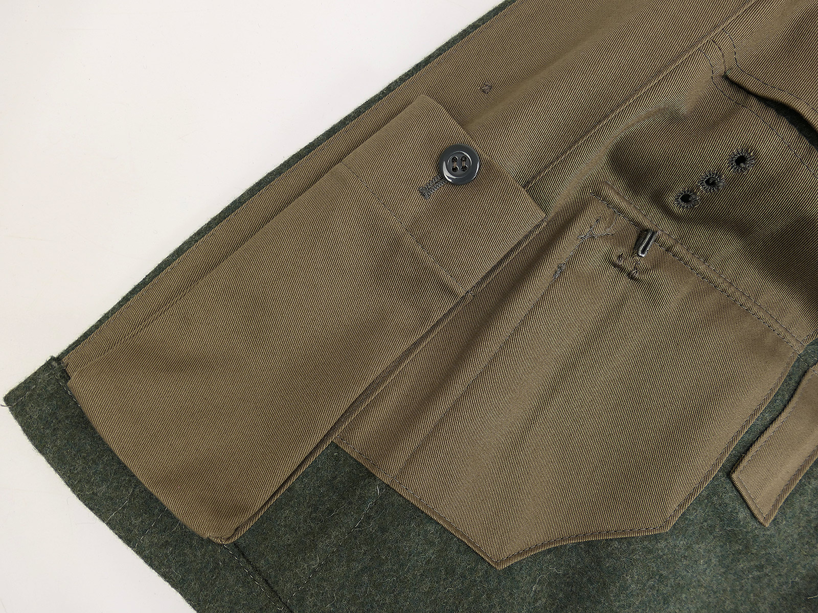 Wehrmacht M36 field tunic, non-commissioned officer, engineers’ uniform, in service condition, top-quality museum-grade reproduction, Janke COLLECTION