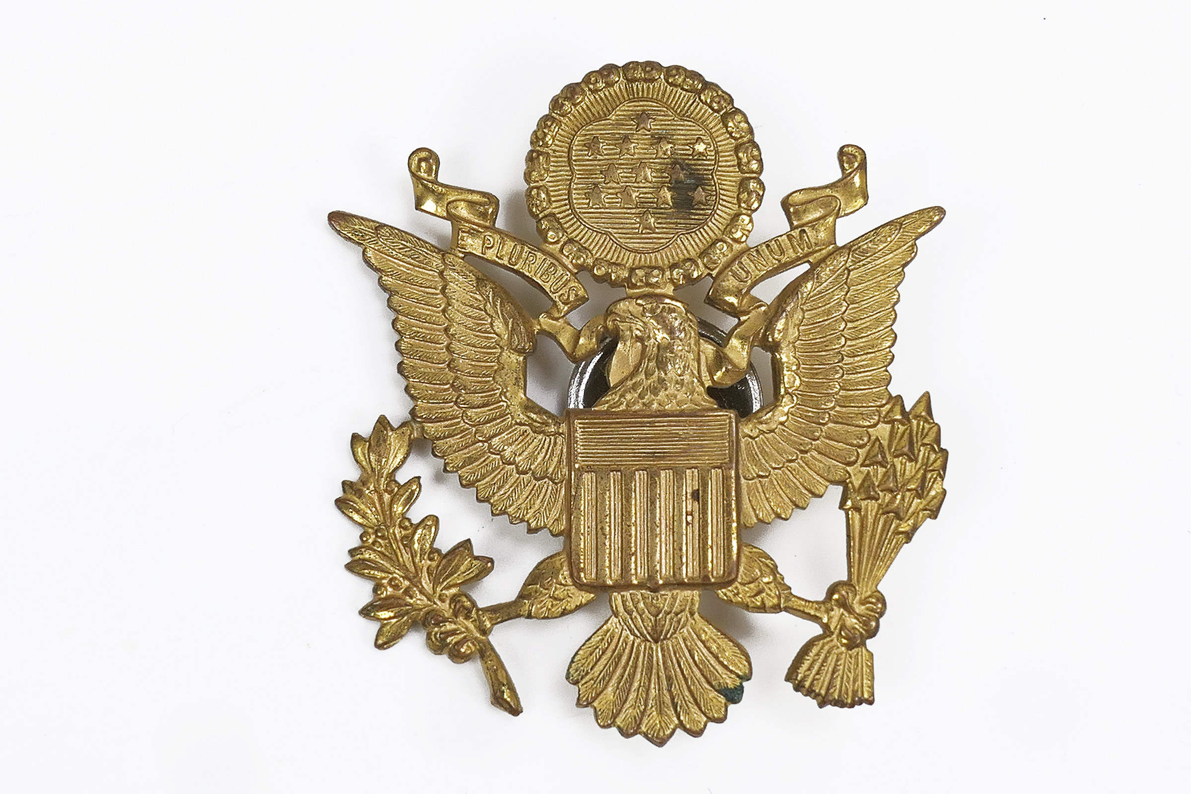 Original US ARMY cap badge officer cap
